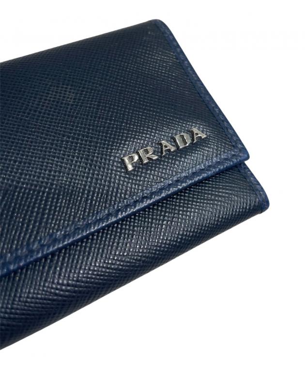 中古・古着通販】PRADA (プラダ) 6連キーケース ネイビー｜ブランド