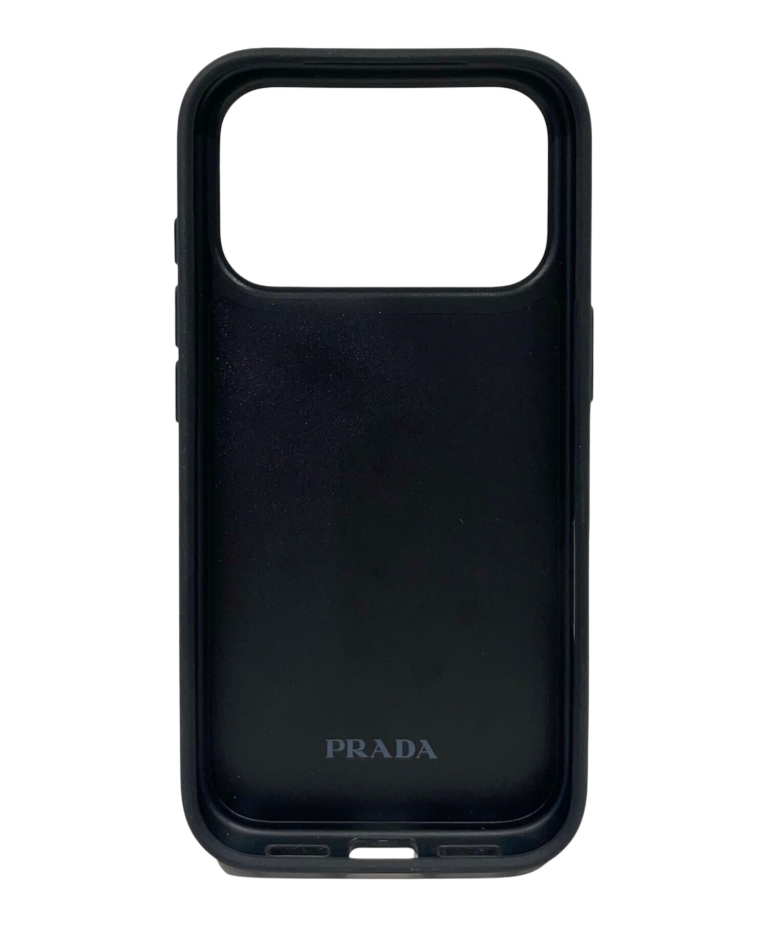 未使用級 プラダ iPhone17proケース 完売 サフィアーノ 三角プレート 中古・古着通販】PRADA (プラダ) サフィアーノレザー iPhone 17 Pro用