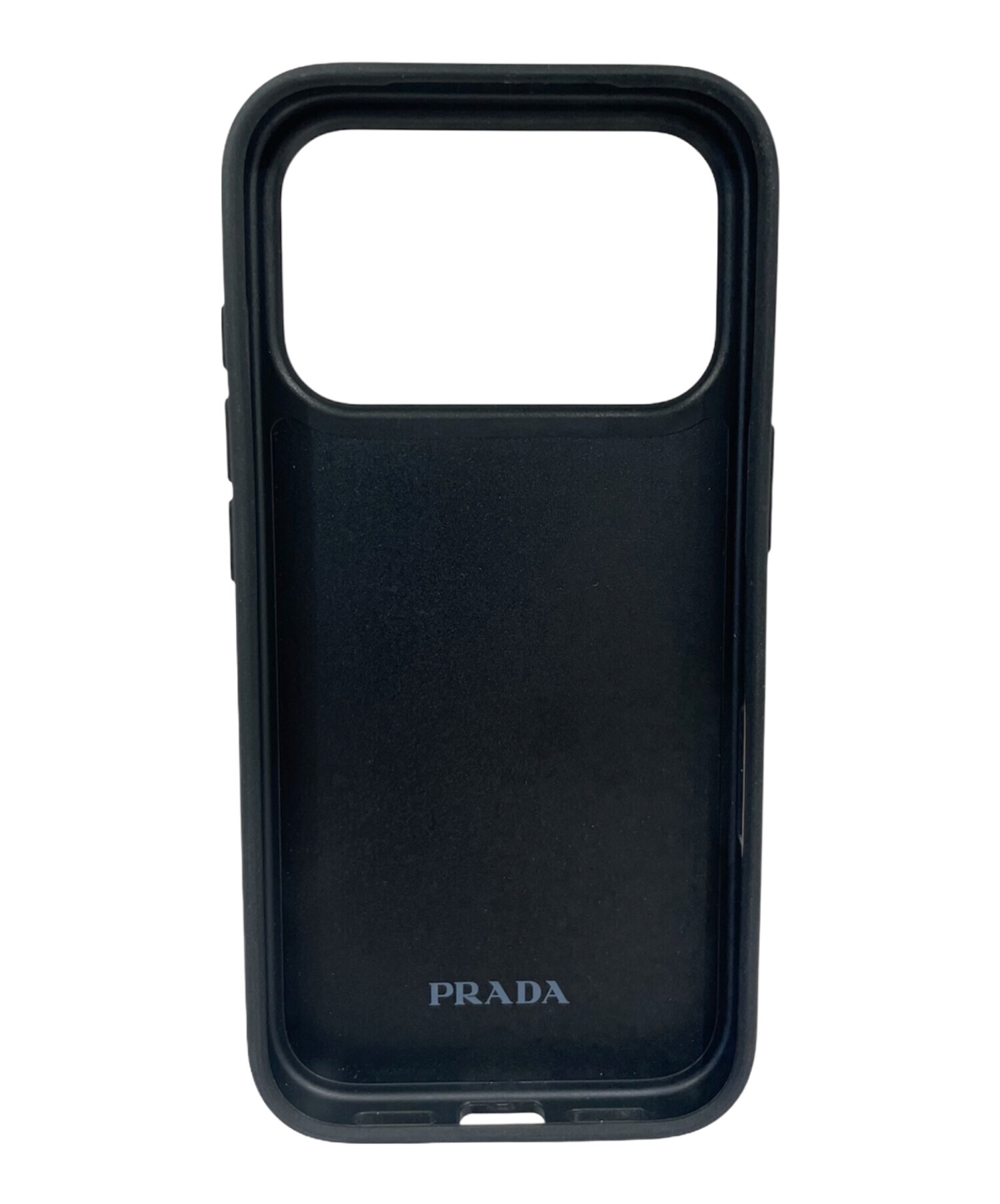 PRADA iPhone 11 ケース ブラック　プラダ　中古美品 中古・古着通販】PRADA (プラダ) サフィアーノレザー iPhone 17 Pro用