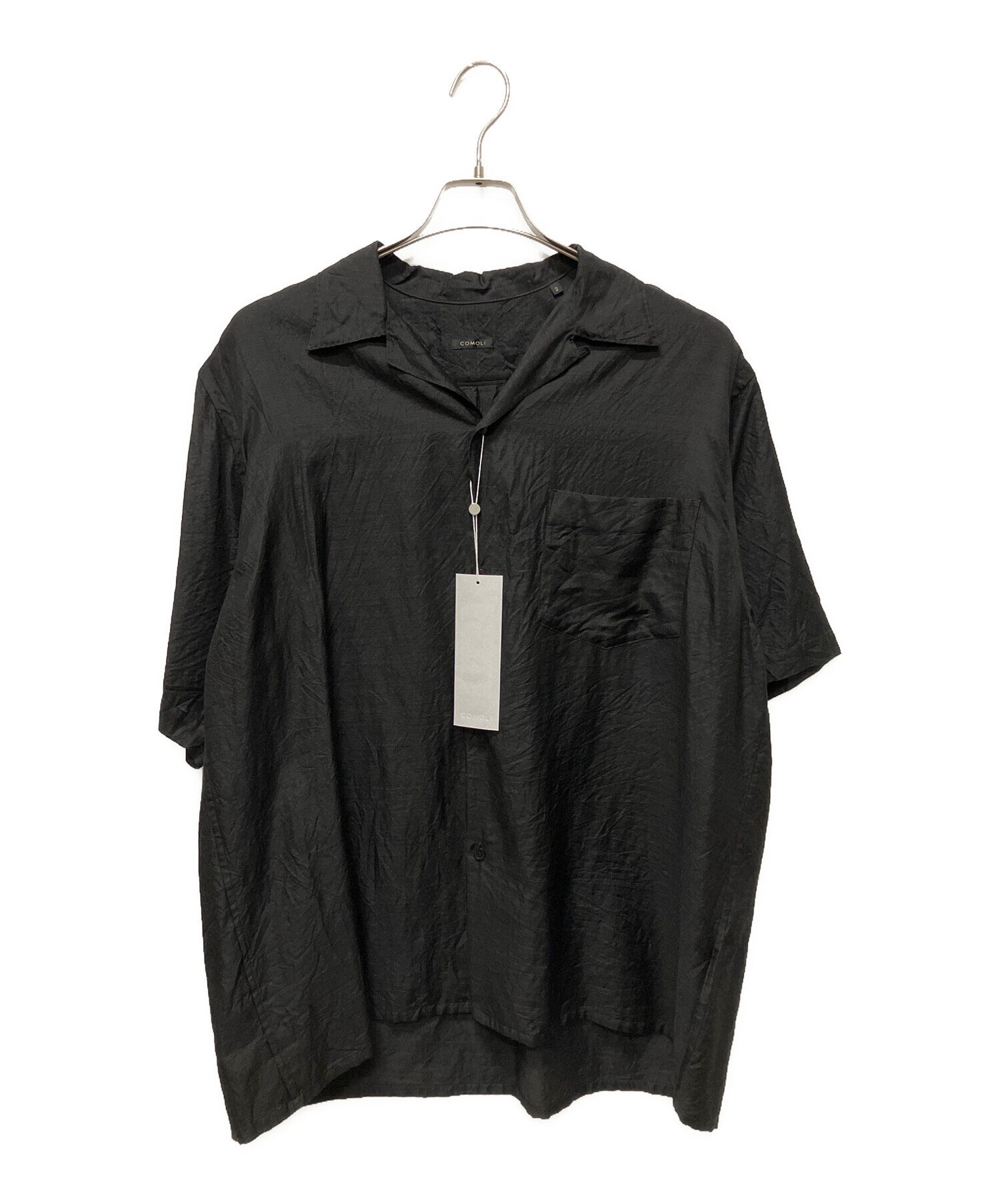 中古・古着通販】COMOLI (コモリ) 24SS ウールシルク 半袖オープン 