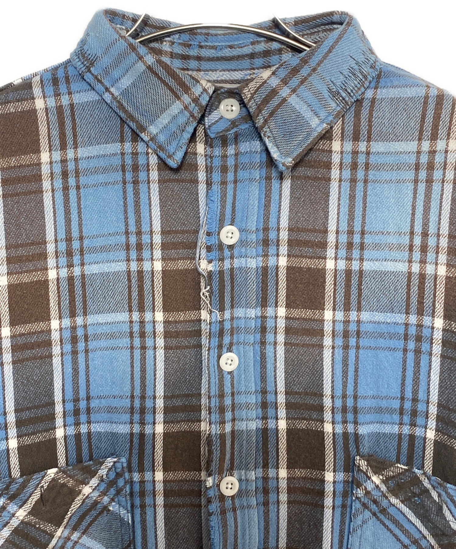 中古・古着通販】SAINT MICHAEL (セントマイケル) FRANNEL SHIRT