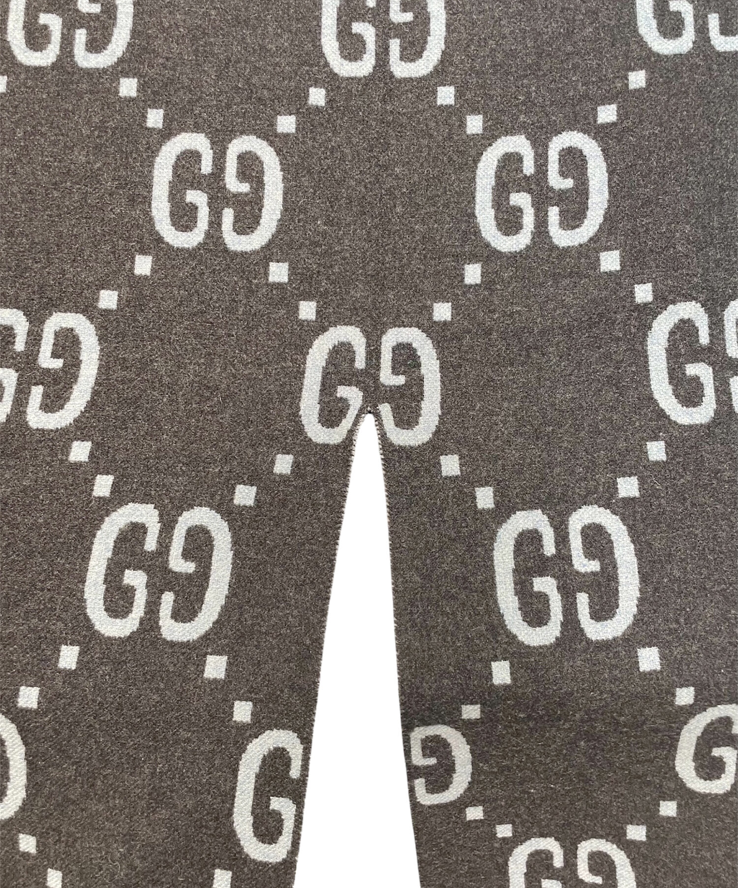 中古・古着通販】GUCCI (グッチ) リバーシブルポンチョケープ グレー