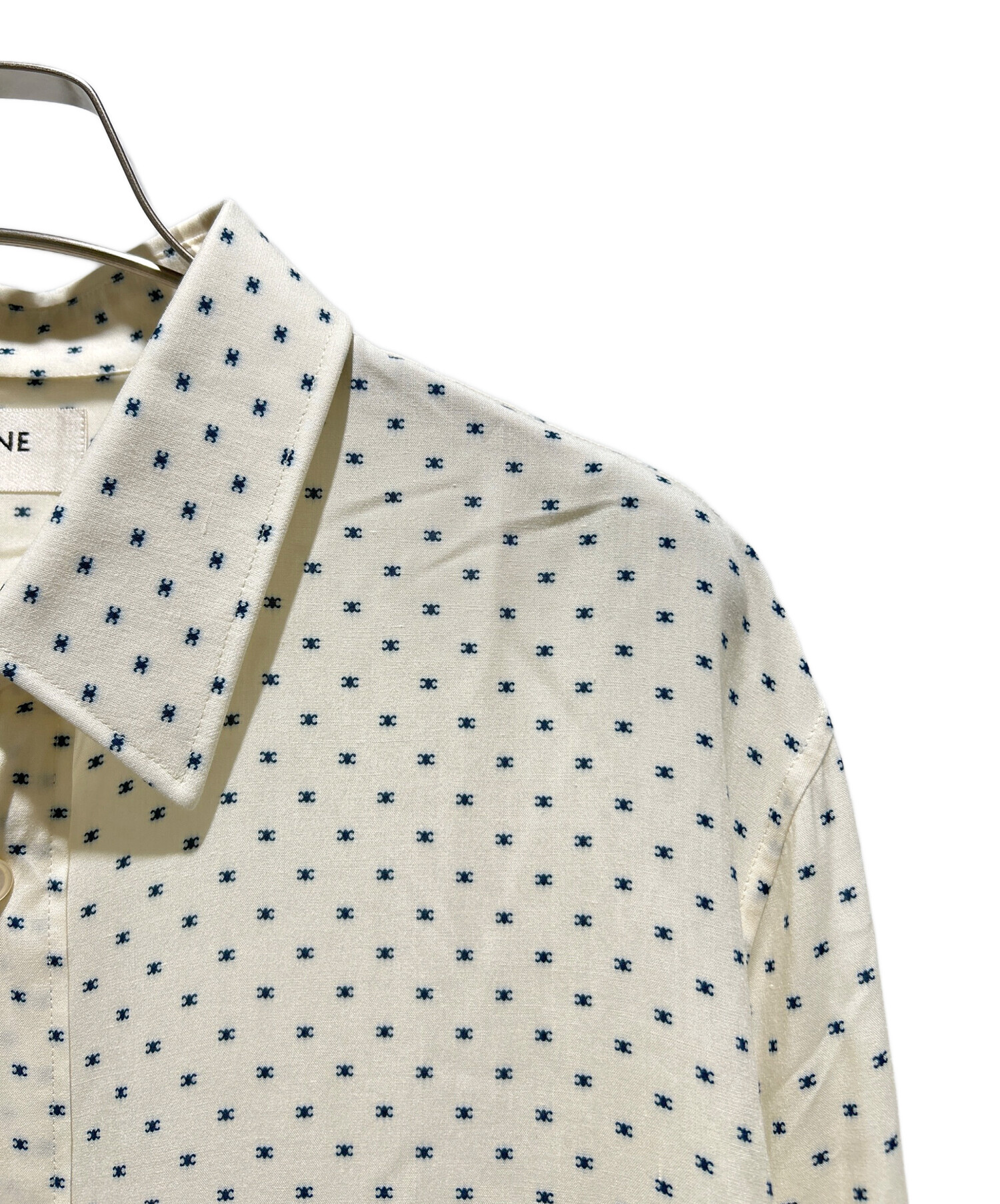 中古・古着通販】CELINE (セリーヌ) 25SS トリオンフ総柄シャツ/25SS