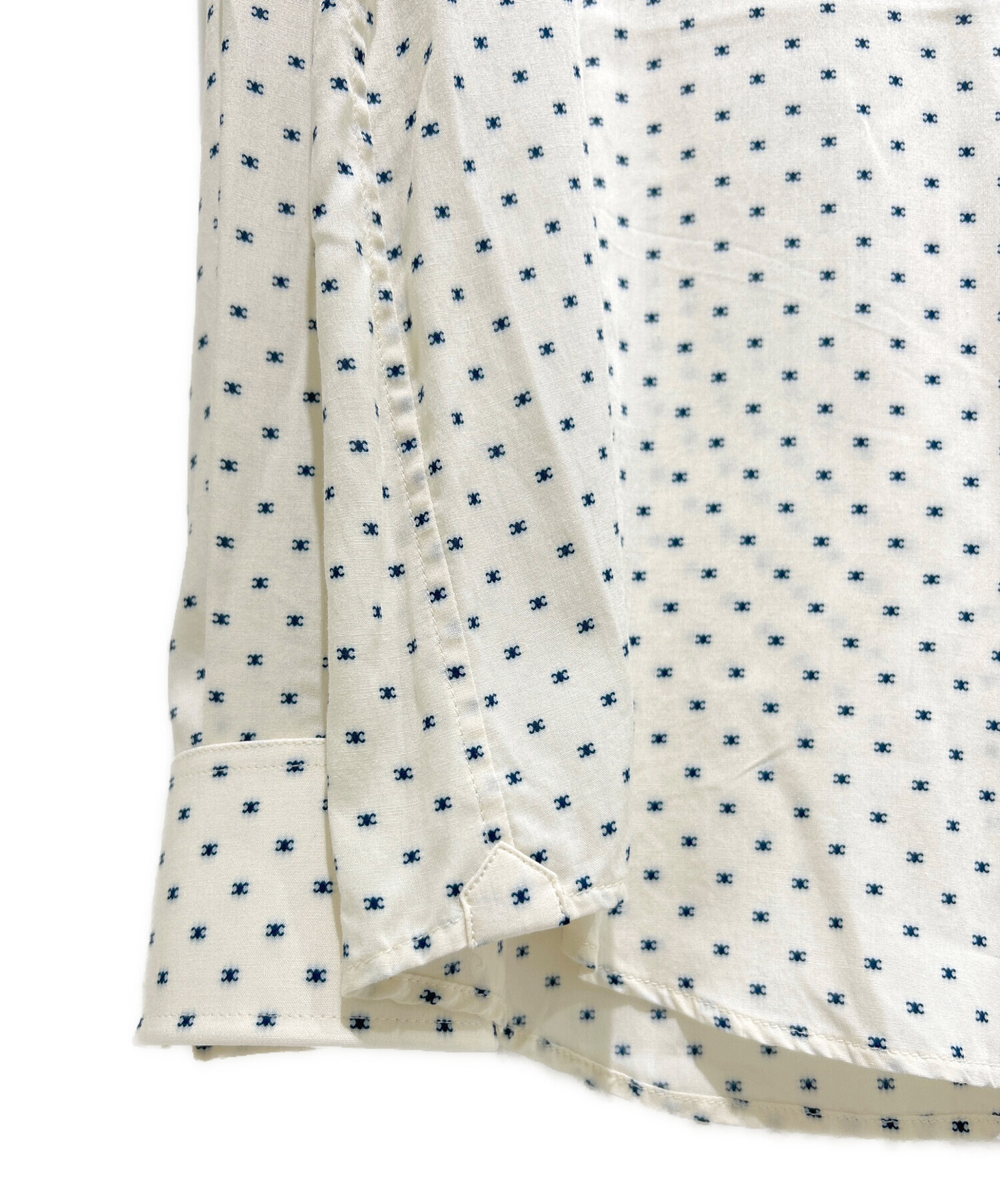 中古・古着通販】CELINE (セリーヌ) 25SS トリオンフ総柄シャツ/25SS 
