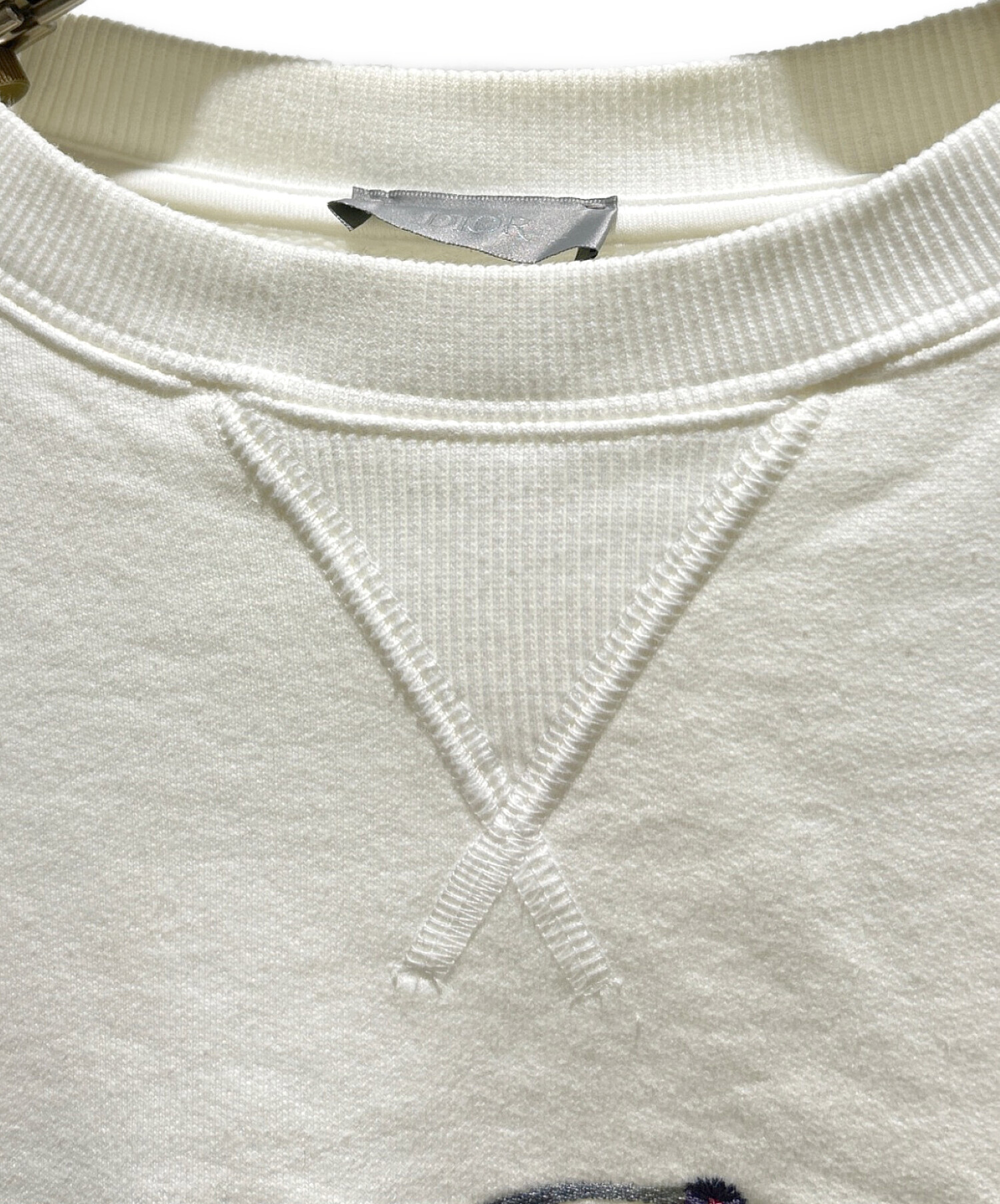 中古・古着通販】Dior (ディオール) Floral Embroidered Crewneck