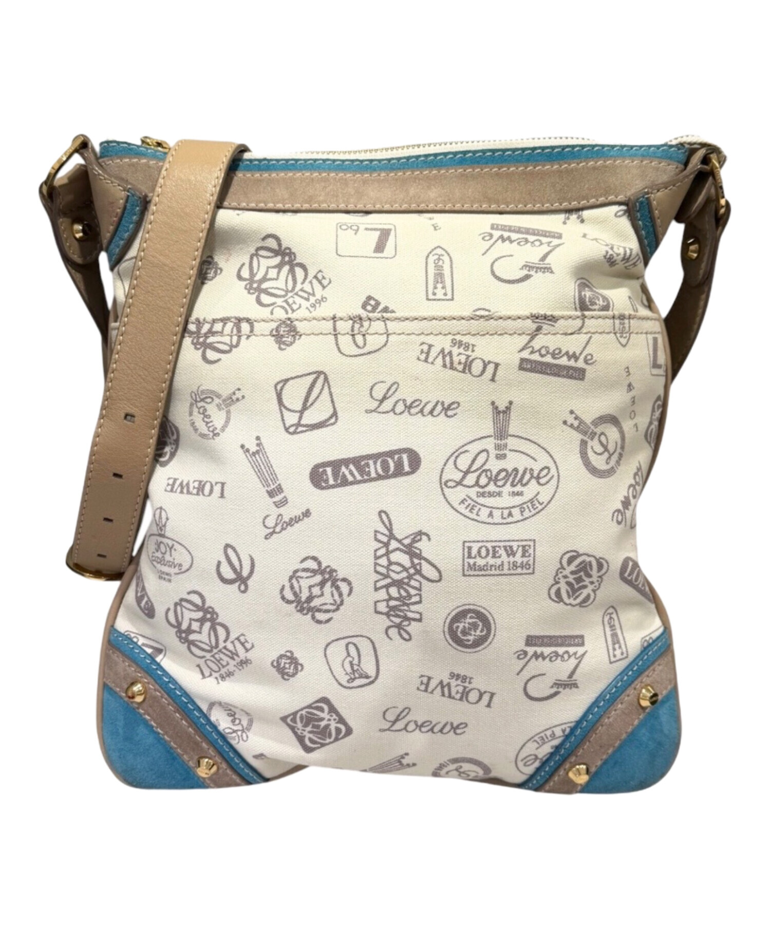 中古・古着通販】LOEWE (ロエベ) 160周年記念ショルダーバッグ スカイ