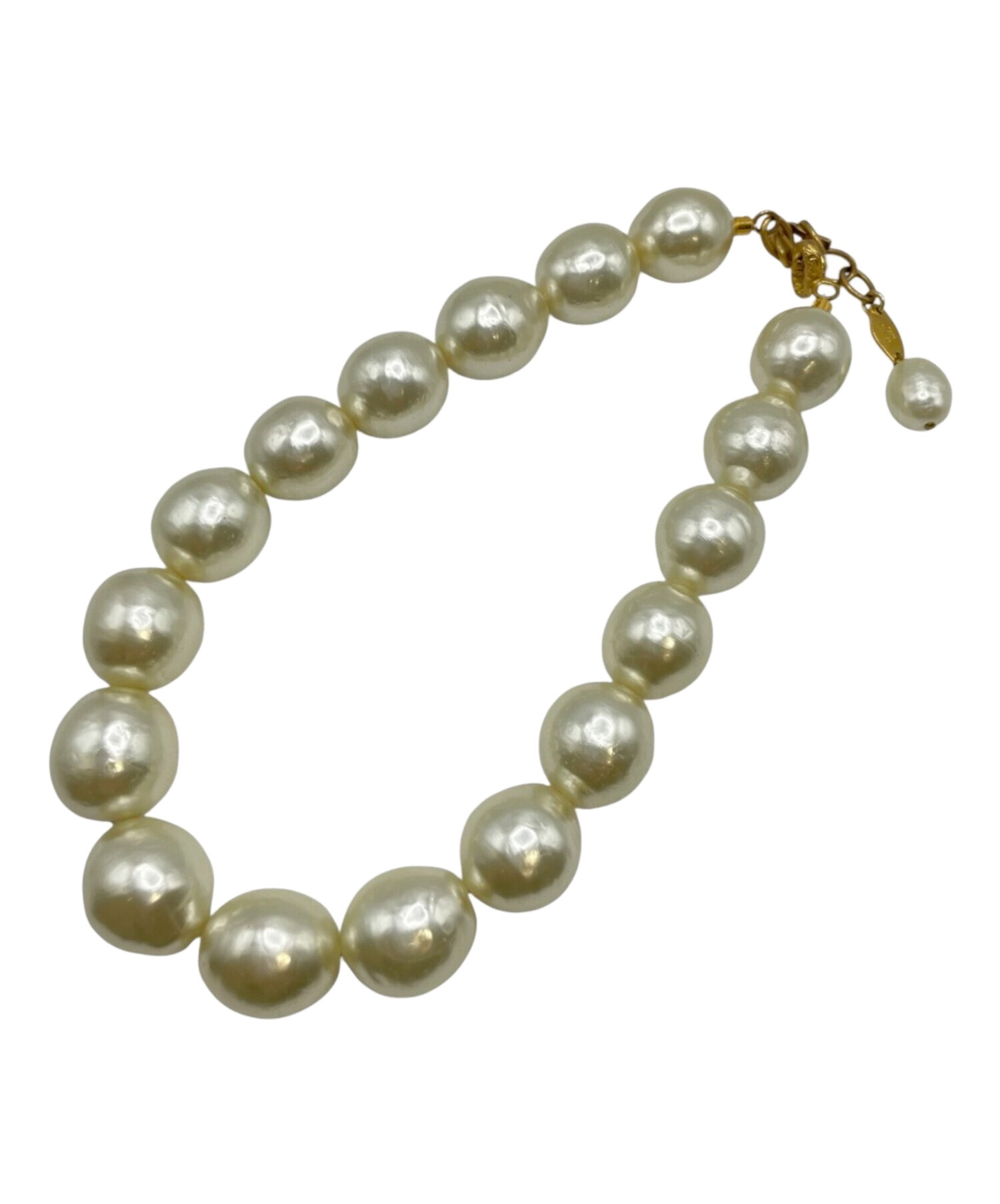 パールネックレス チョーカー　chanel 中古・古着通販】CHANEL (シャネル) パールチョーカーネックレス
