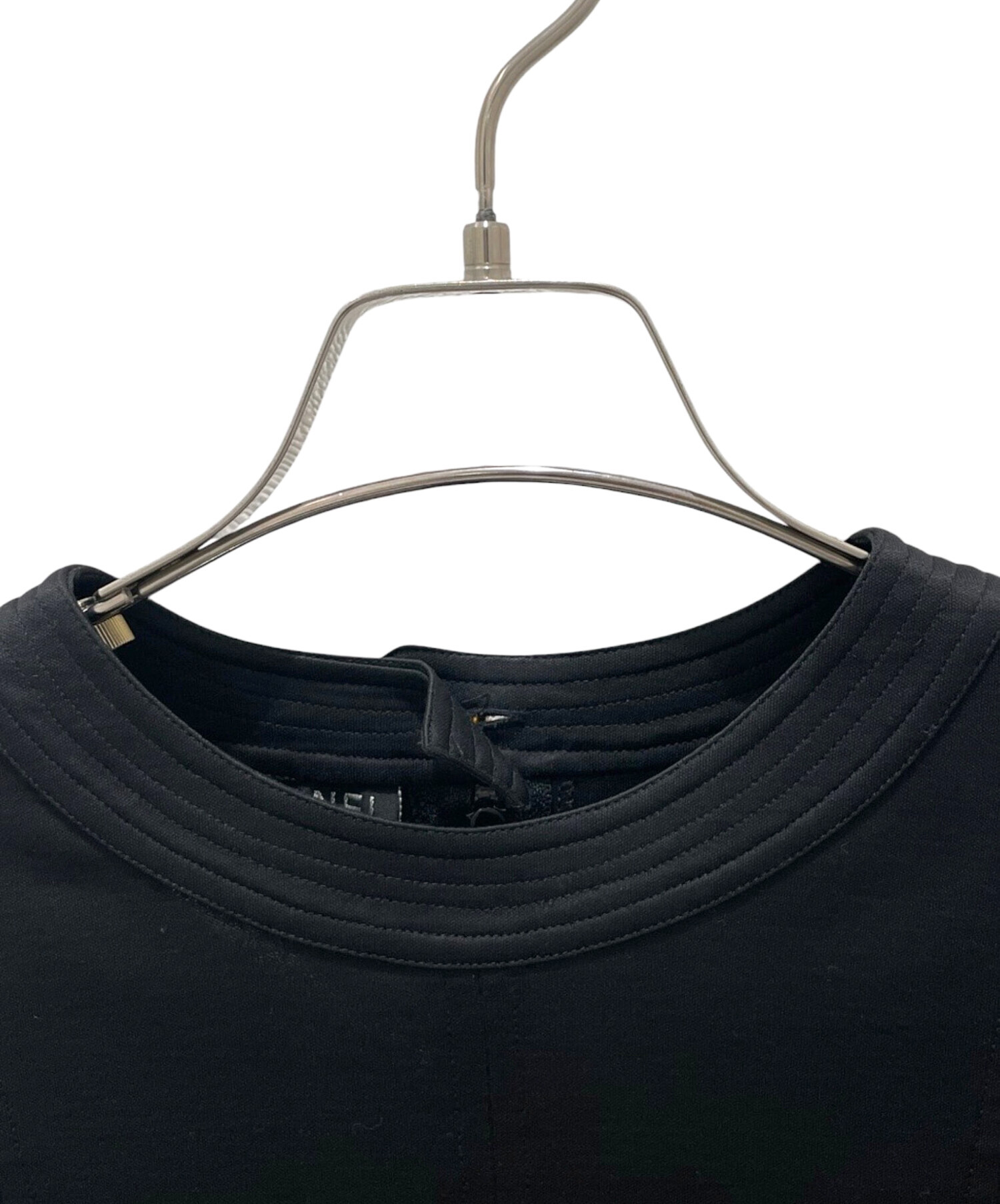 中古・古着通販】CHANEL (シャネル) 半袖ブラウス ブラック サイズ:38