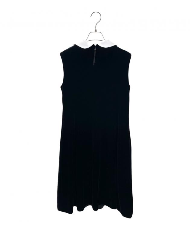 ☆ベロアノワールbyフォクシーニューヨークワンピースブラック希少42☆ 中古・古着通販】VELOUR NOIR by FOXEY NEWYORK (ベロア ノワール by