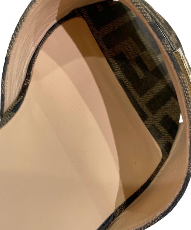 中古・古着通販】FENDI (フェンディ) ズッカ柄ミュール ブラウン
