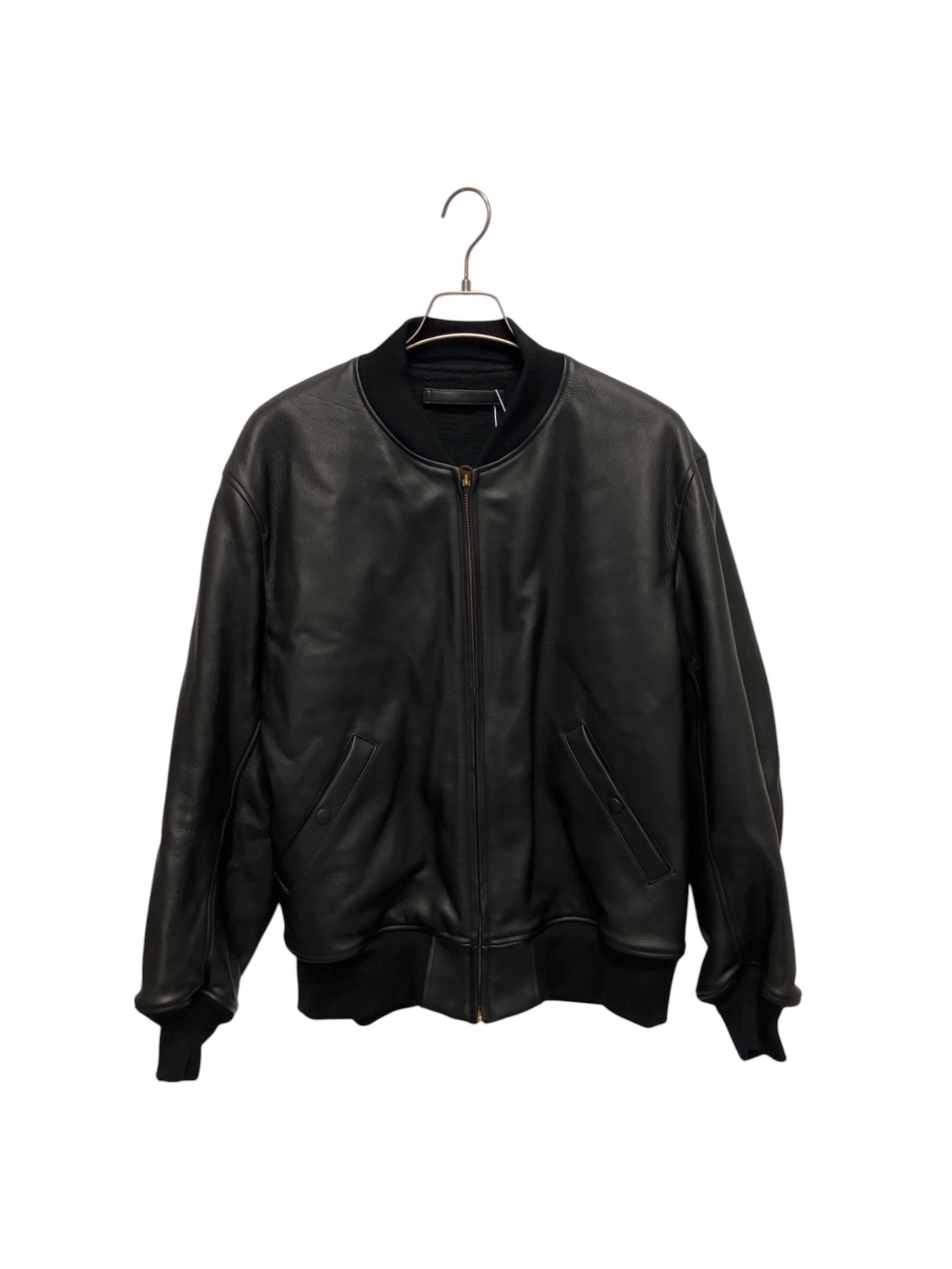 COMOLI カーフスキン ジップブルゾン　サイズ2 中古・古着通販】COMOLI (コモリ) カーフスキンジップブルゾンレザー