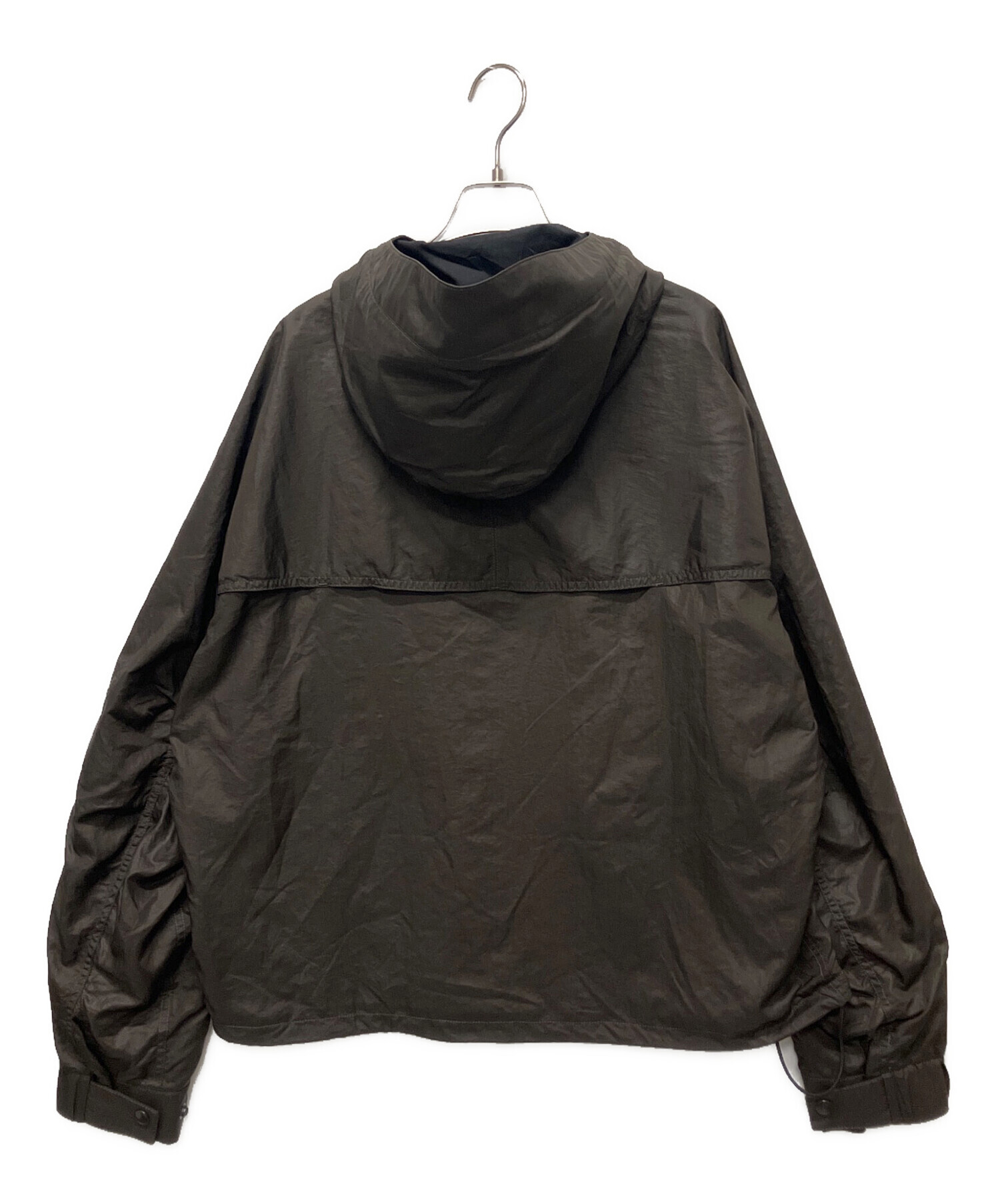 中古・古着通販】LEMAIRE (ルメール) SHORT RAIN PARKA ブラウン
