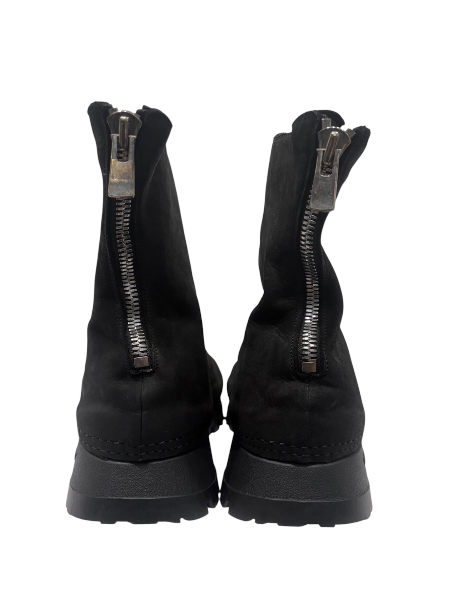 GUIDI グイディ ブーツ 42(27cm位) 黒 【古着】【中古】 中古・古着通販】GUIDI (グイディ) バックジップブーツ ブラック