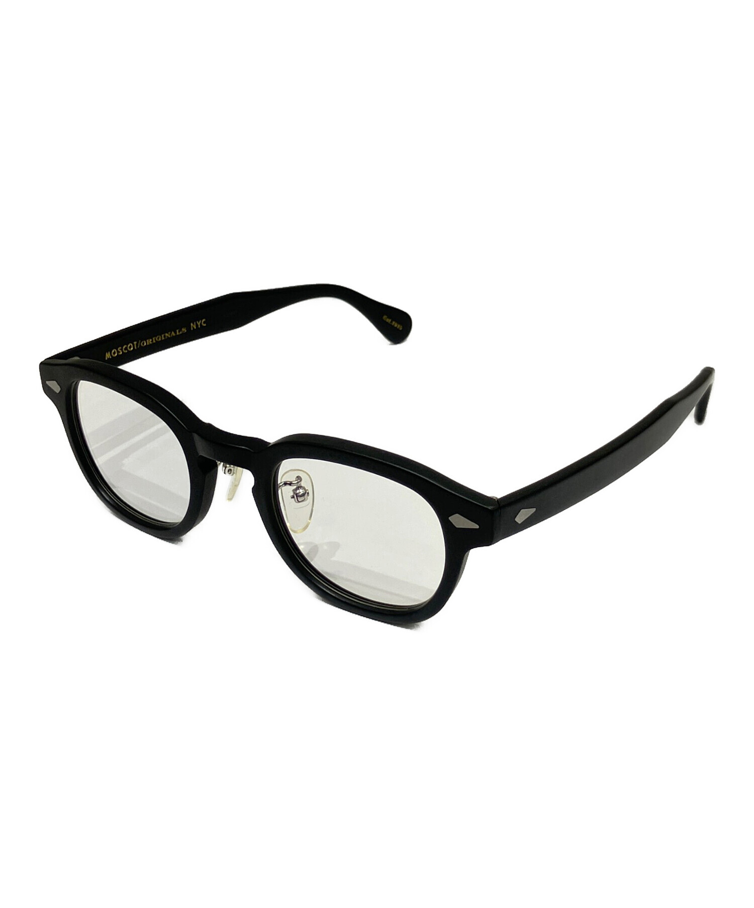 中古・古着通販】MOSCOT (モスコット) 眼鏡 LEMTOSH ブラック
