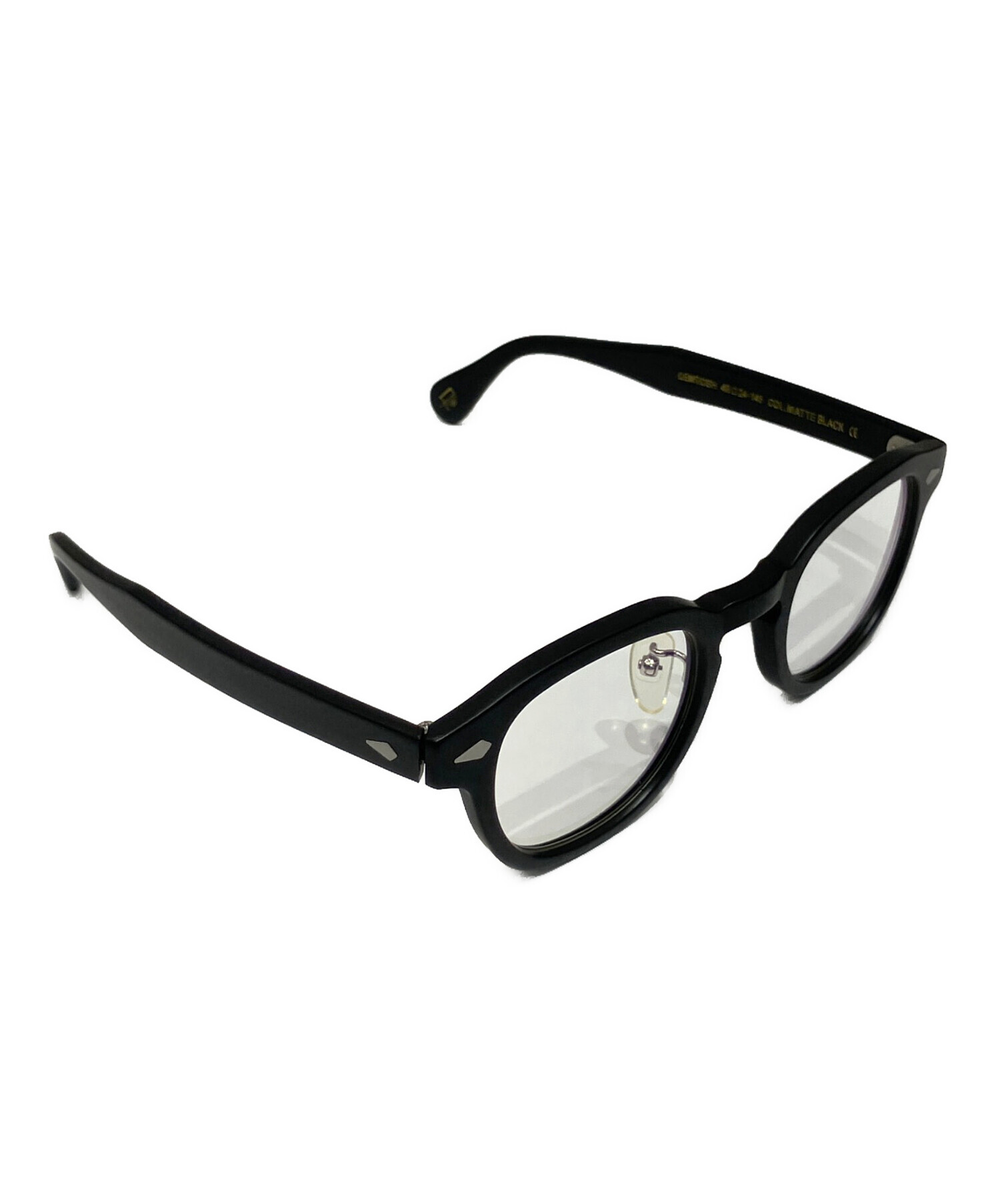 中古・古着通販】MOSCOT (モスコット) 眼鏡 LEMTOSH ブラック