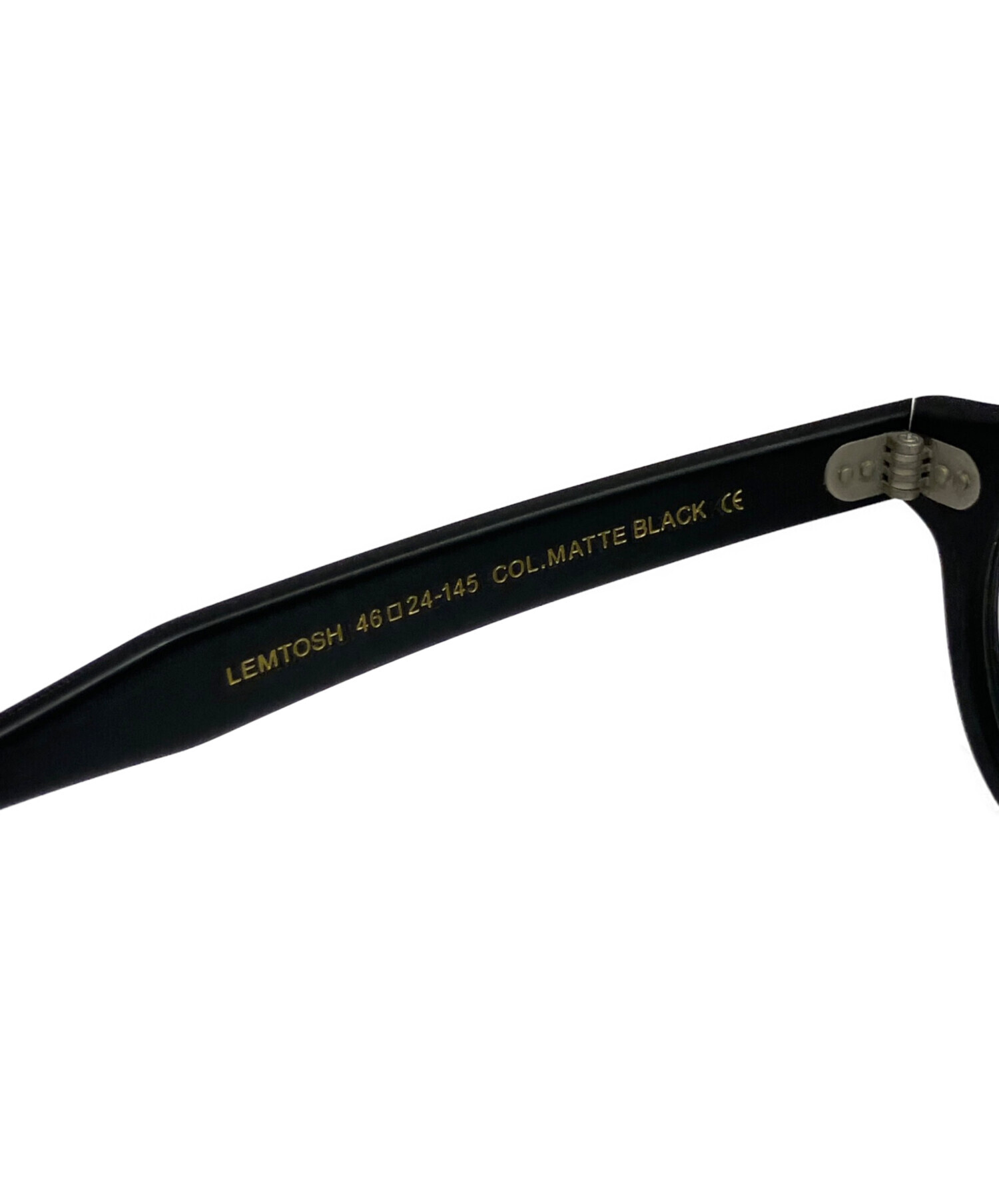 中古・古着通販】MOSCOT (モスコット) 眼鏡 LEMTOSH ブラック 