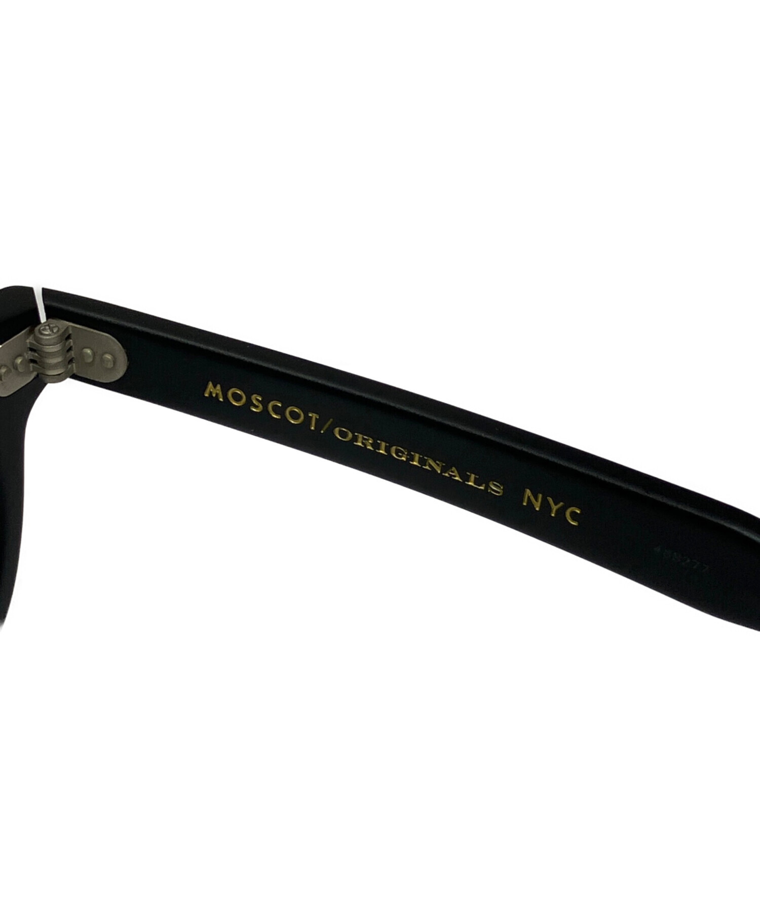 中古・古着通販】MOSCOT (モスコット) 眼鏡 LEMTOSH ブラック