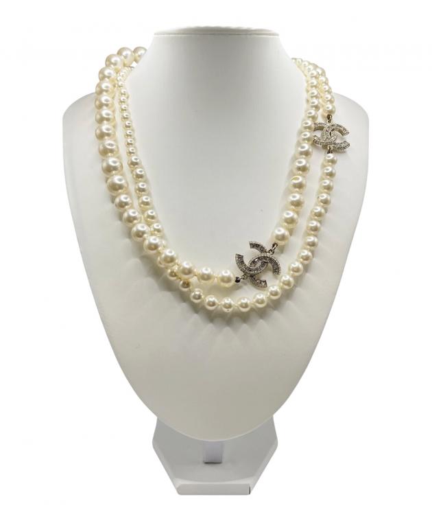 ジャンク CHANEL パールネックレス 中古・古着通販】CHANEL (シャネル) パールネックレス｜ブランド・古着