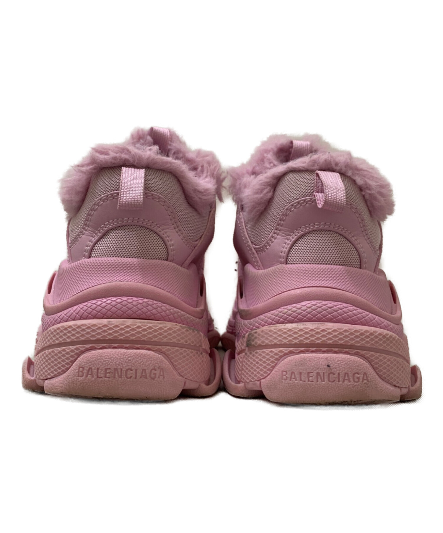 中古・古着通販】BALENCIAGA (バレンシアガ) トリプルS ピンク サイズ