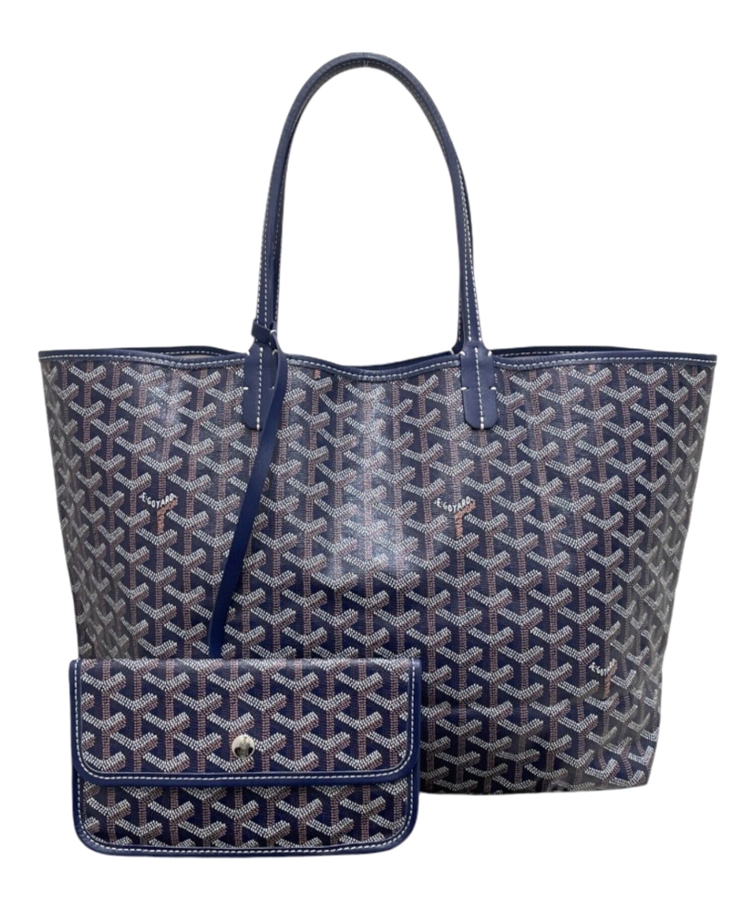 中古・古着通販】GOYARD (ゴヤール) サンルイPM ブルー サイズ:PM