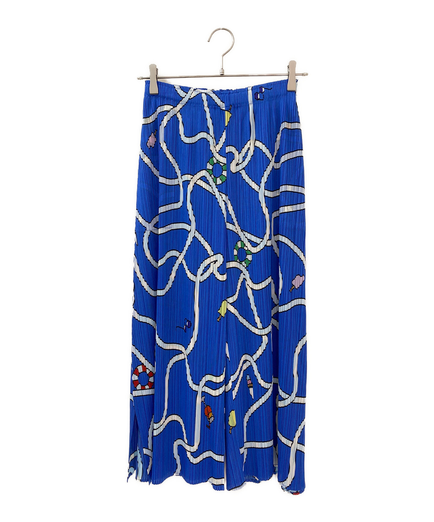 【美品】PLEATS PLEASE プリーツプリーズ　リバーシブルパンツ　水玉 中古・古着通販】PLEATS PLEASE (プリーツプリーズ) クロップド