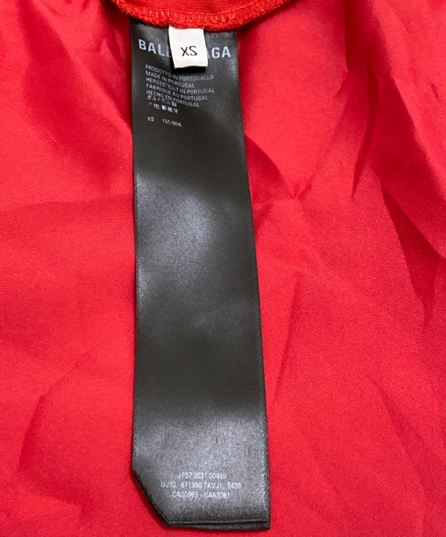 BALENCIAGA ロゴプリント 半袖ワンピース XS ブラック 中古・古着通販】BALENCIAGA (バレンシアガ) 21AW レースデザイン