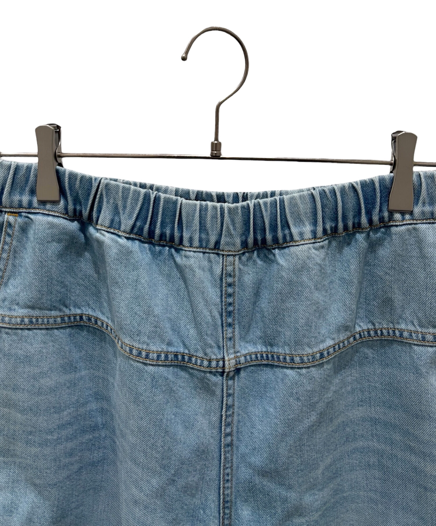 中古・古着通販】DRAWER (ドゥロワー) RESORT フェードデニムドロスト