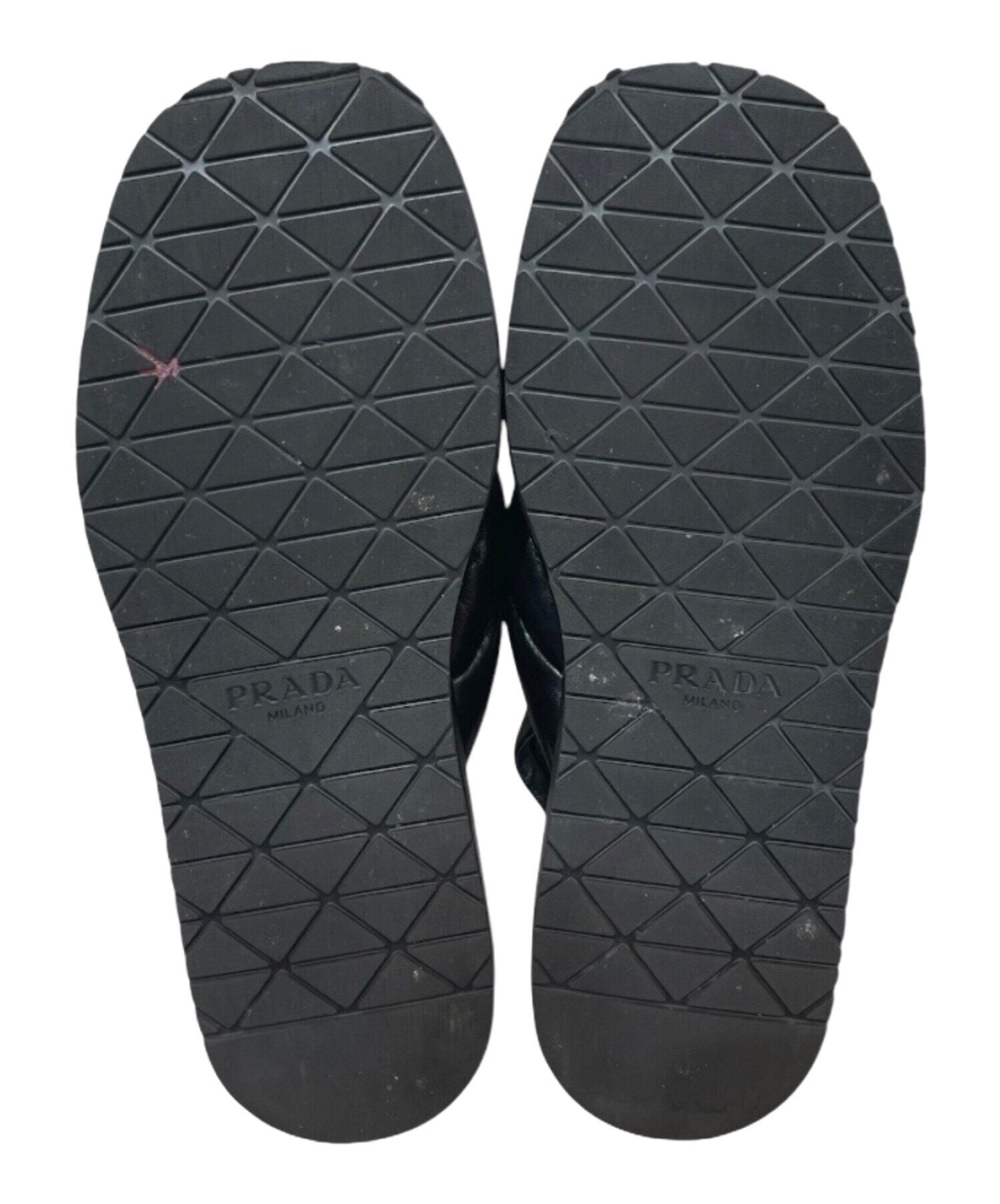 中古・古着通販】PRADA (プラダ) ロゴ プラットフォーム スリング