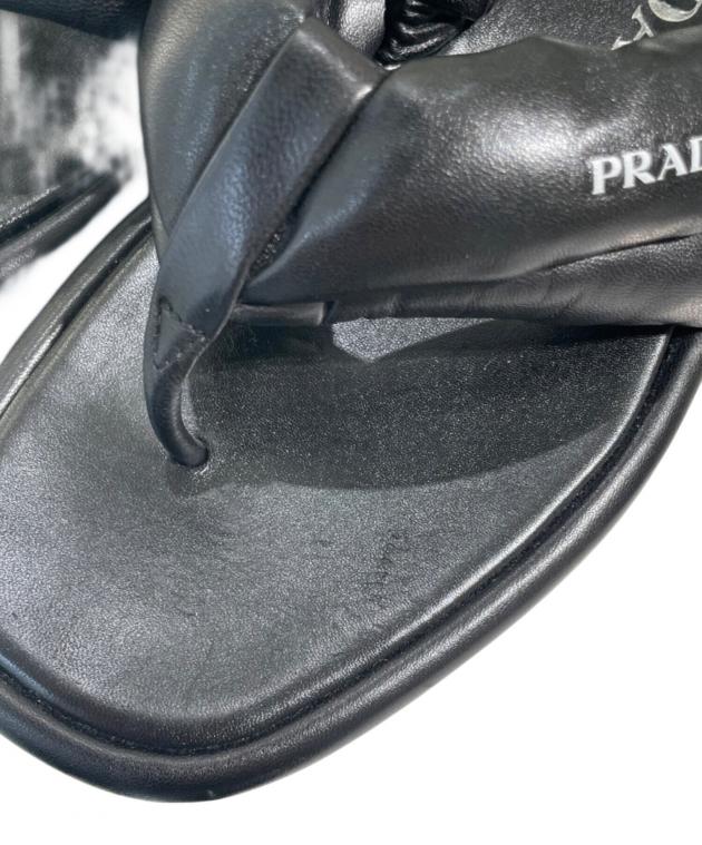 中古・古着通販】PRADA (プラダ) ロゴ プラットフォーム スリング