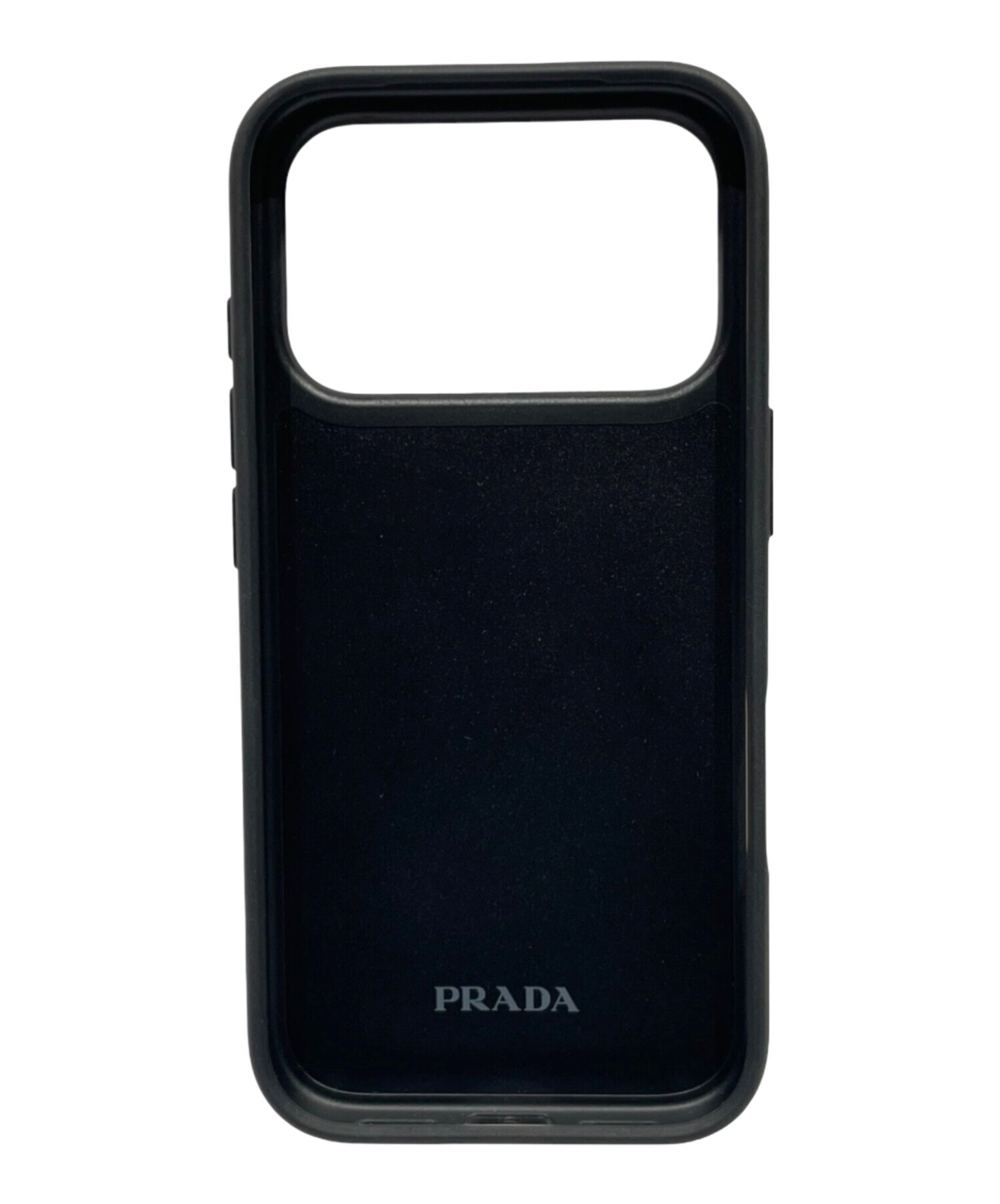 新品未使用プラダPRADA サフィアーノレザーiPhone17ケース ブラック 中古・古着通販】PRADA (プラダ) サフィアーノレザー iPhone 17 Pro用