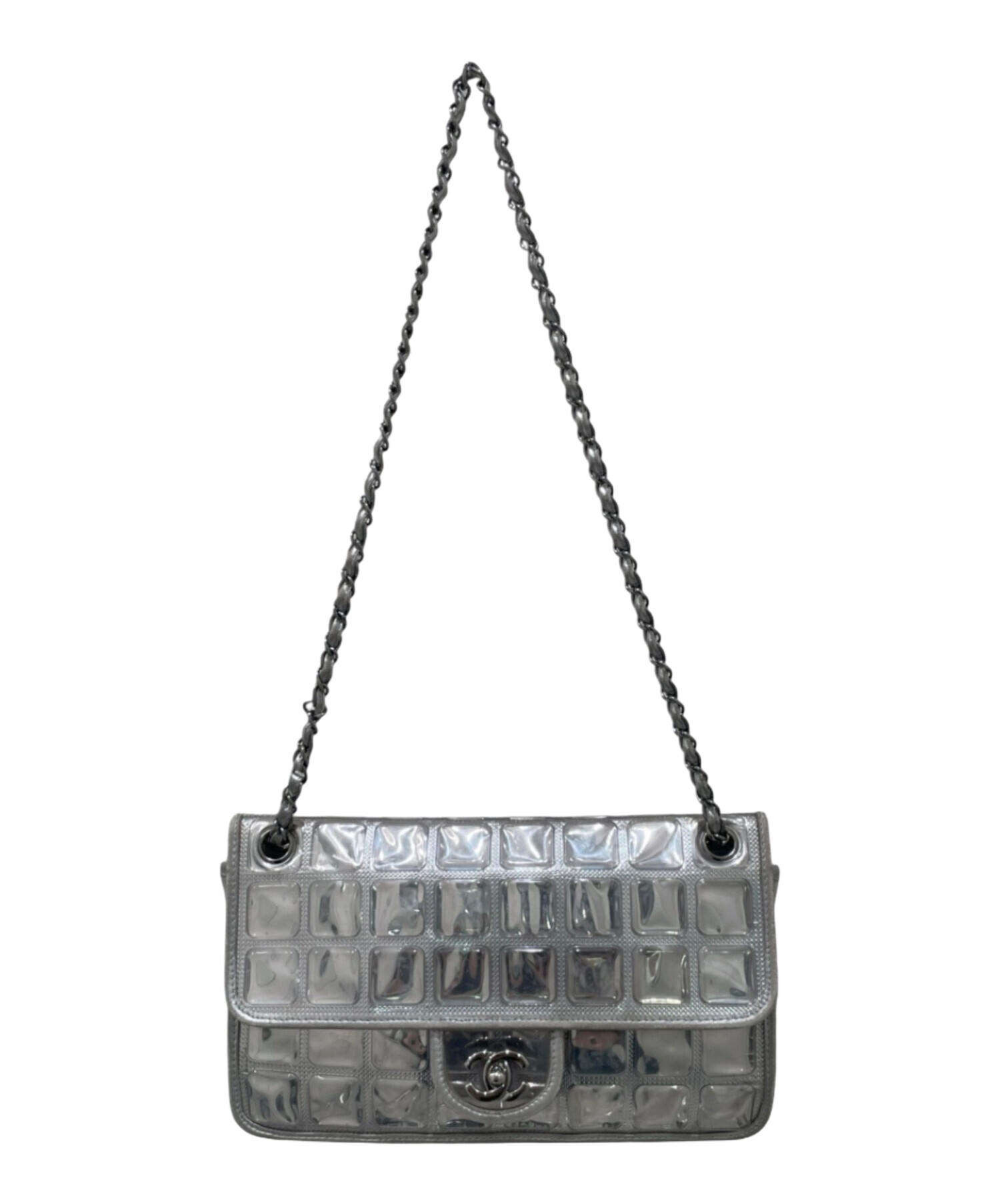 中古・古着通販】CHANEL (シャネル) アイスキューブチェーンショルダー