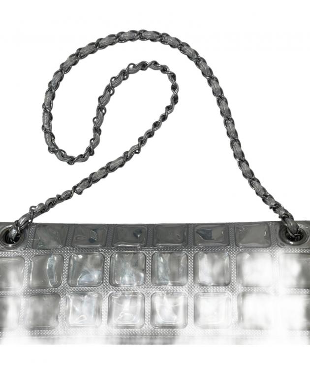 中古・古着通販】CHANEL (シャネル) アイスキューブチェーンショルダー