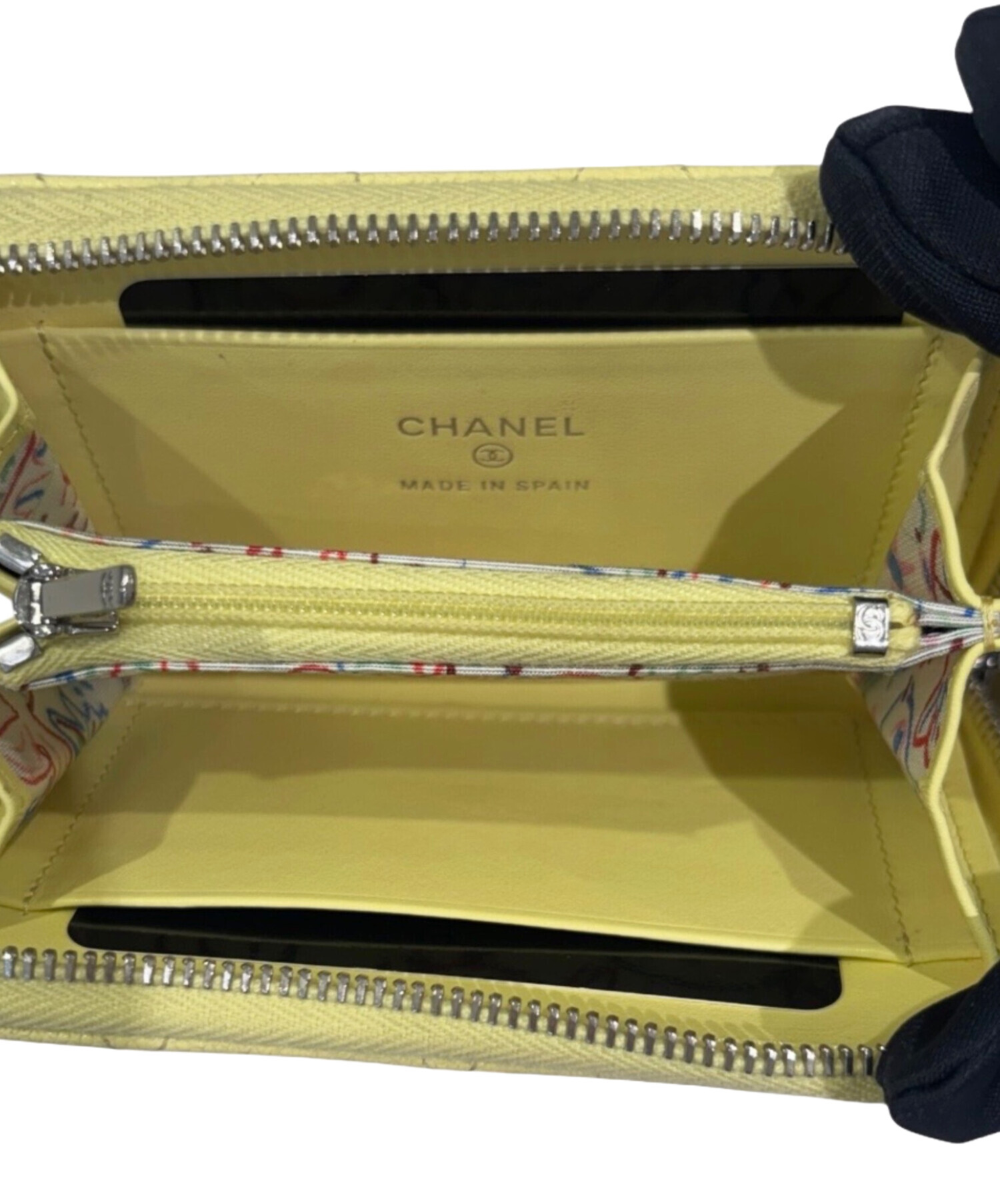 中古・古着通販】CHANEL (シャネル) ココマーク コインパース イエロー