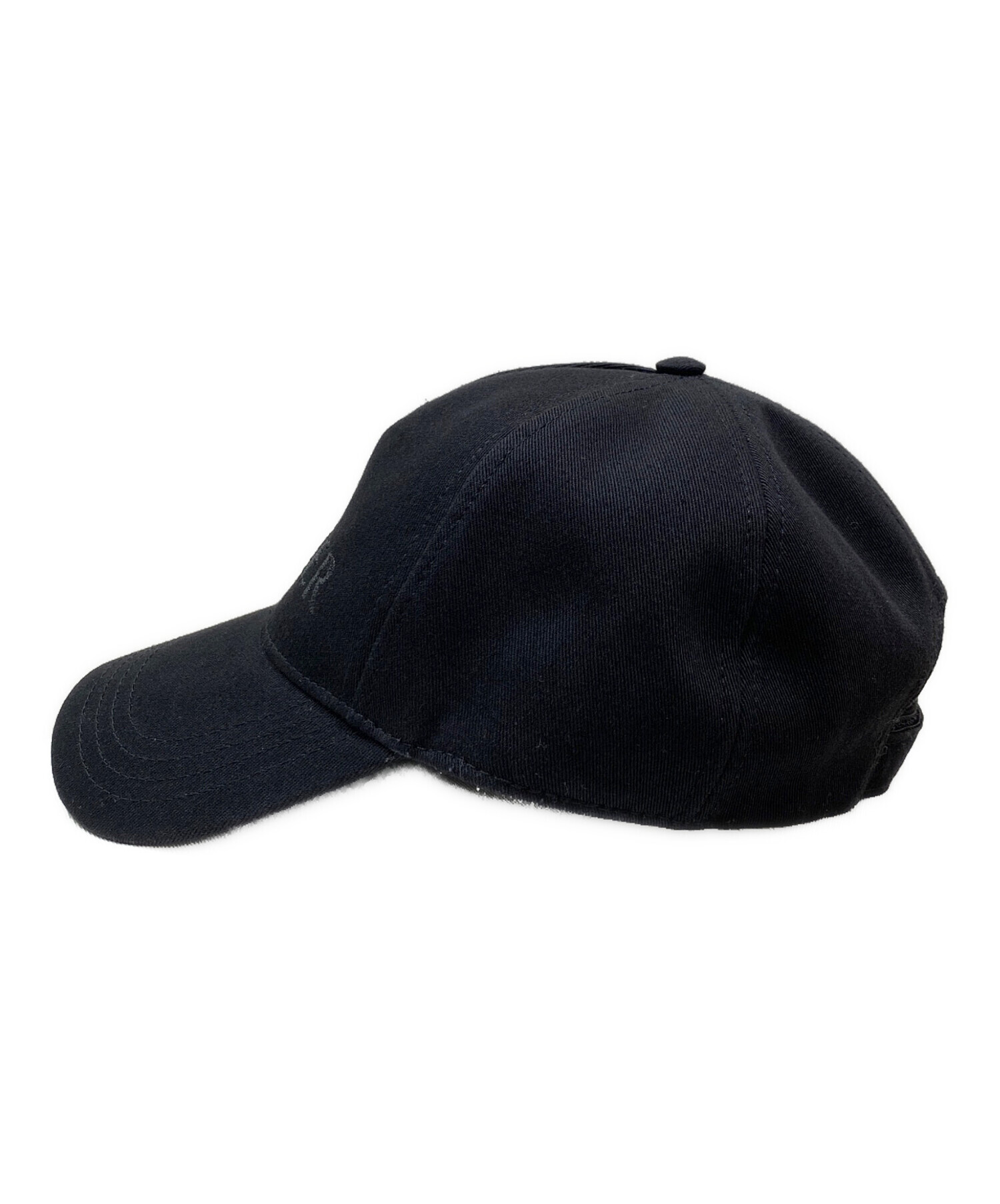 中古・古着通販】MONCLER (モンクレール) ロゴキャップ ブラック