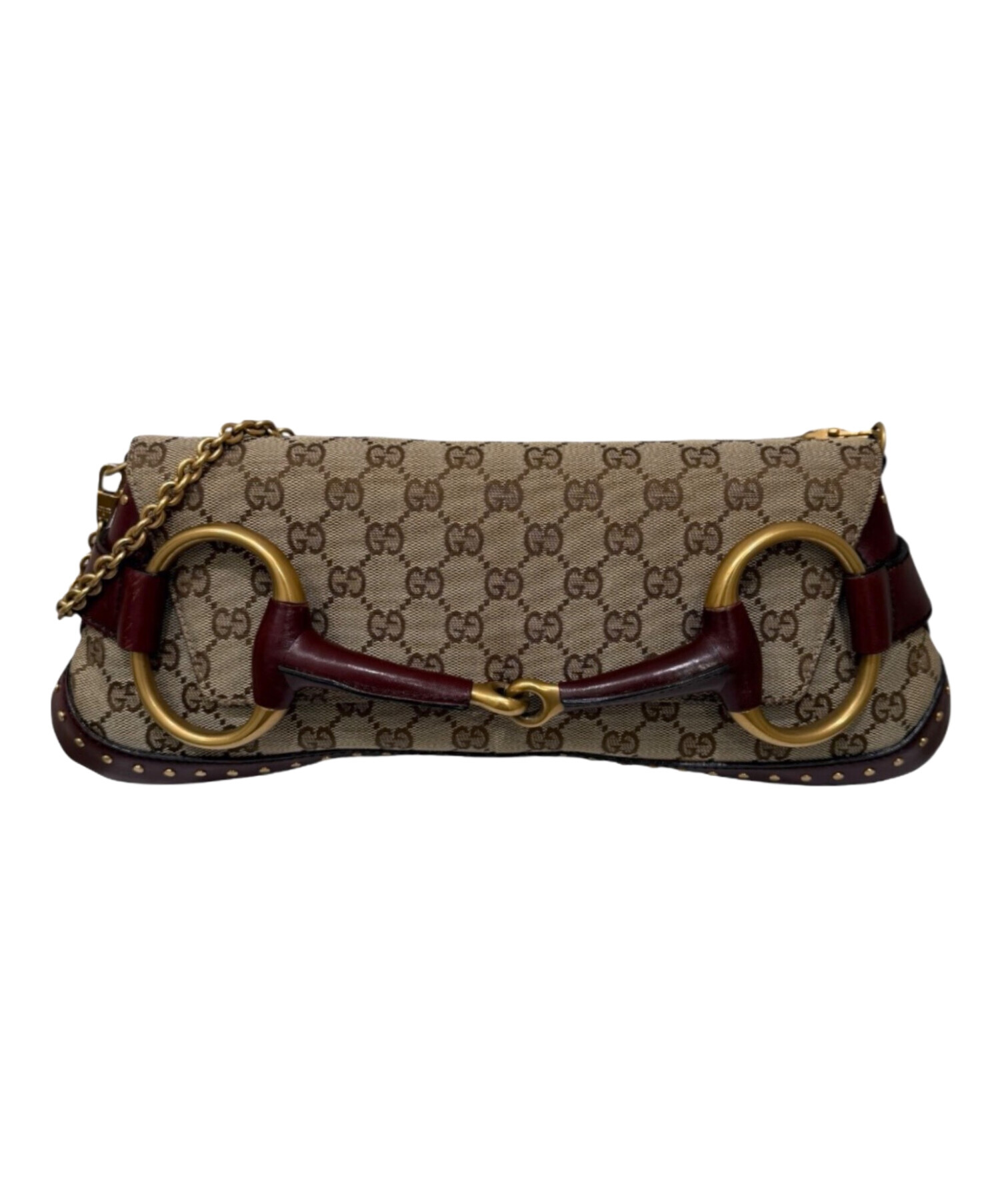 中古・古着通販】GUCCI (グッチ) ホースビット チェーンショルダー