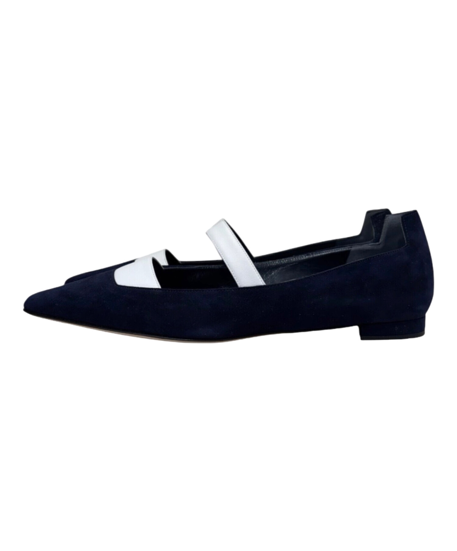 値下げ　新品未使用　マノロブラニク　メンズ　27センチ 中古・古着通販】Manolo Blahnik (マノロ ブラニク) フラットパンプス