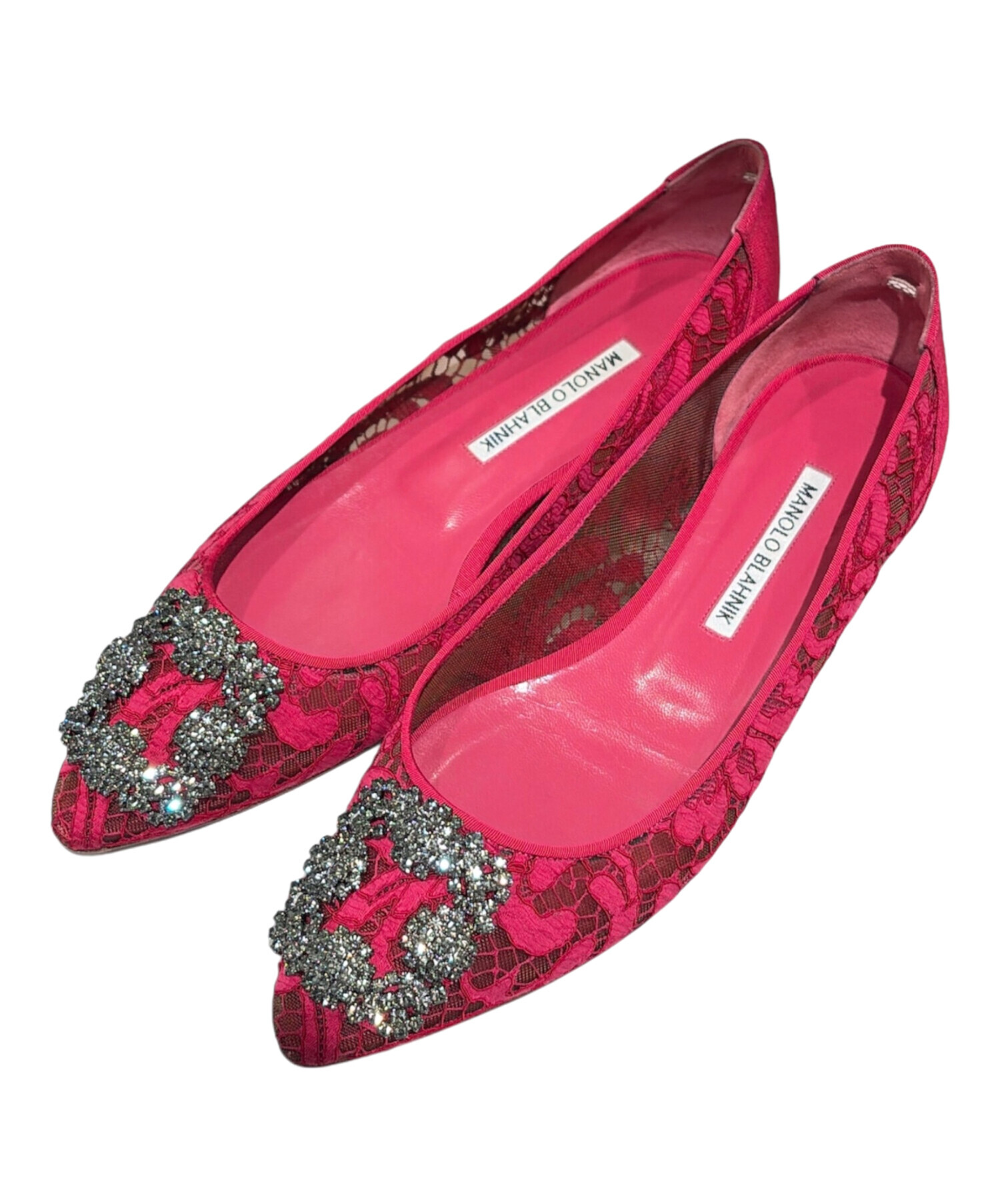 中古・古着通販】Manolo Blahnik (マノロ ブラニク) HANGISI フラット