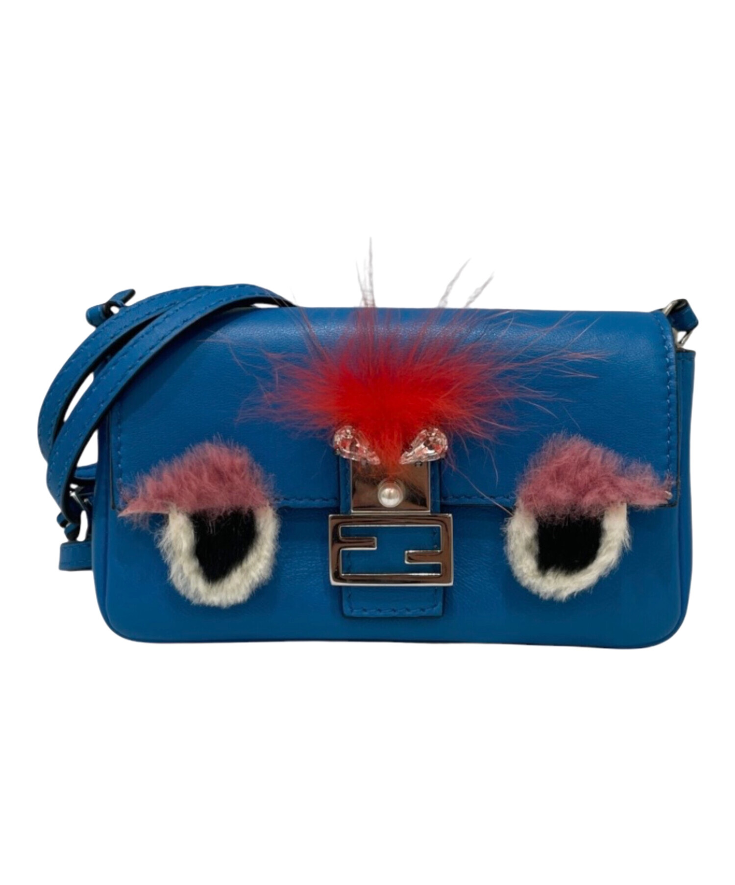 中古・古着通販】FENDI (フェンディ) バッグ バグス マイクロバゲット