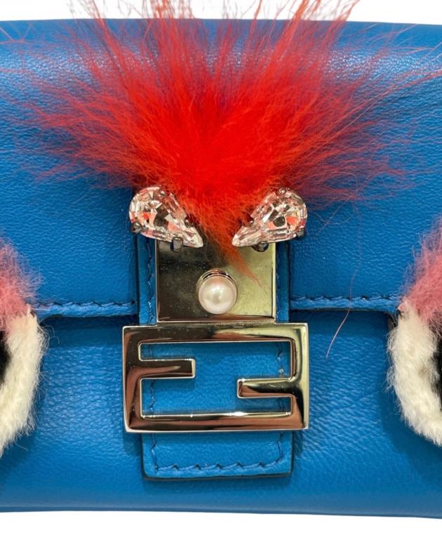 中古・古着通販】FENDI (フェンディ) バッグ バグス マイクロバゲット