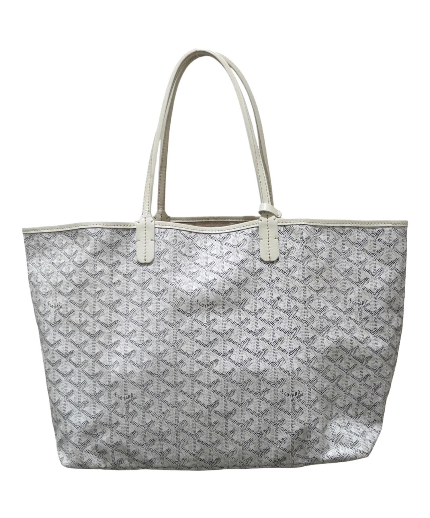 中古・古着通販】GOYARD (ゴヤール) サンルイPM トートバッグ ホワイト