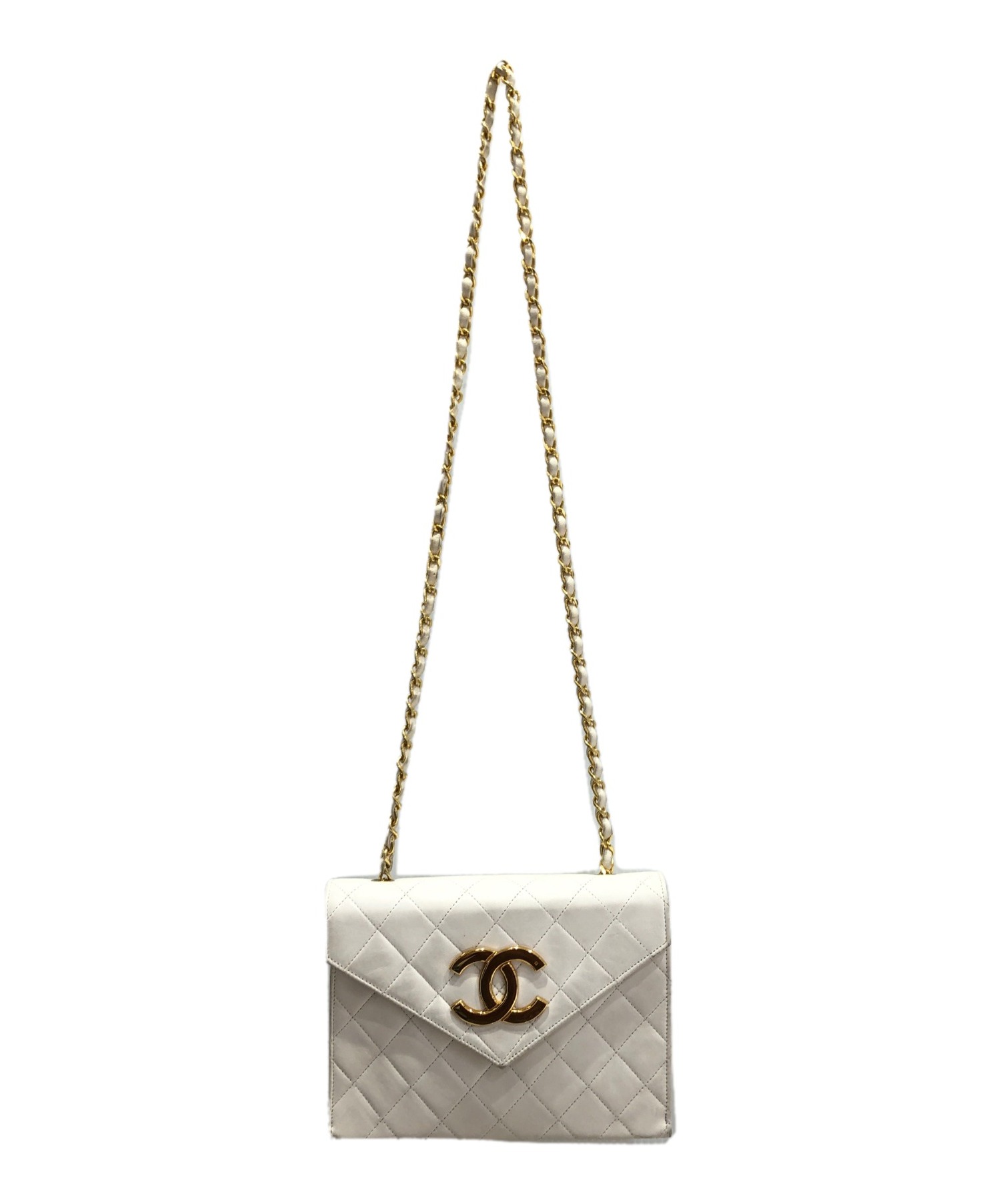 中古・古着通販】CHANEL (シャネル) シングルフラップココマーク 