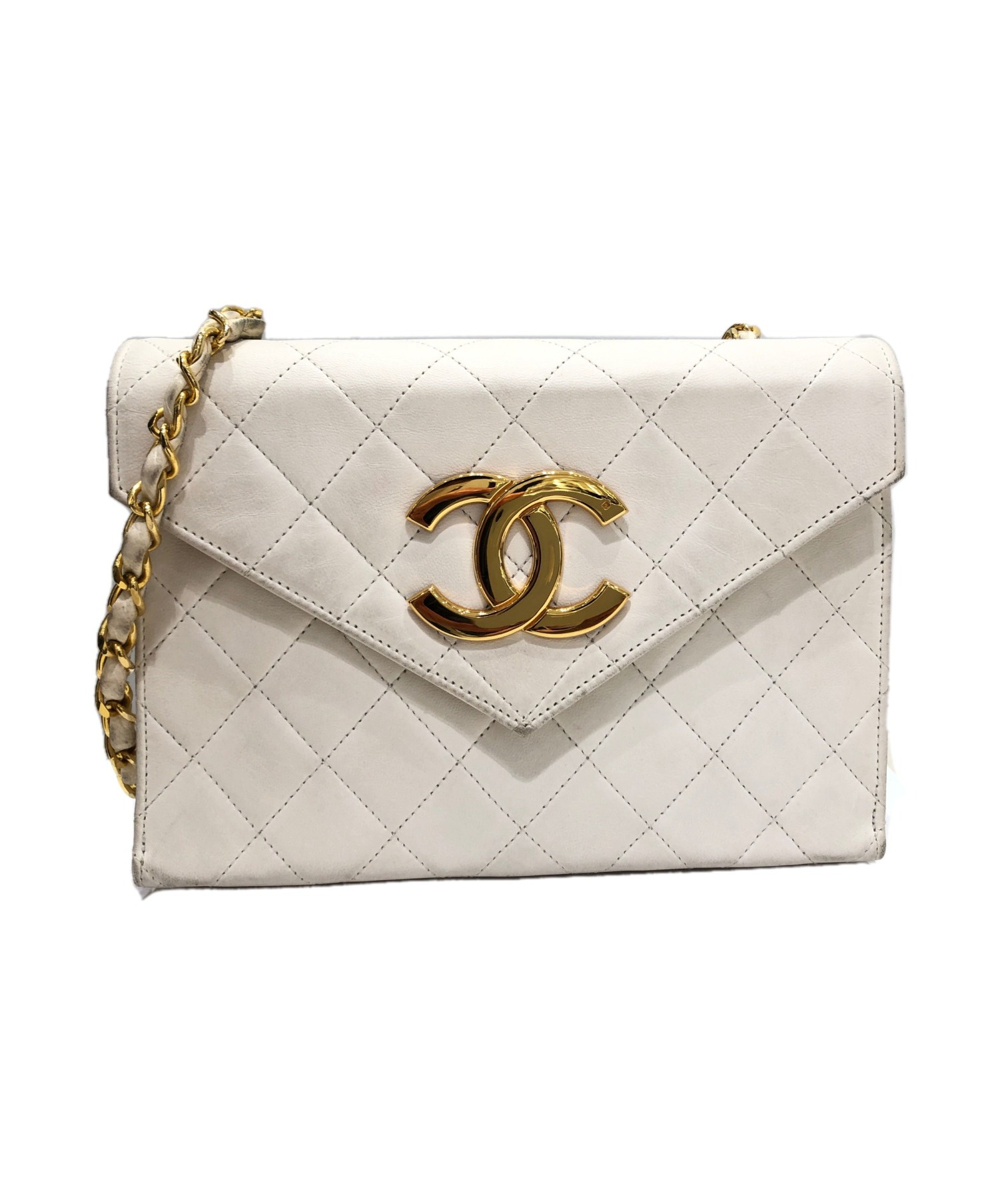 中古・古着通販】CHANEL (シャネル) シングルフラップココマーク 