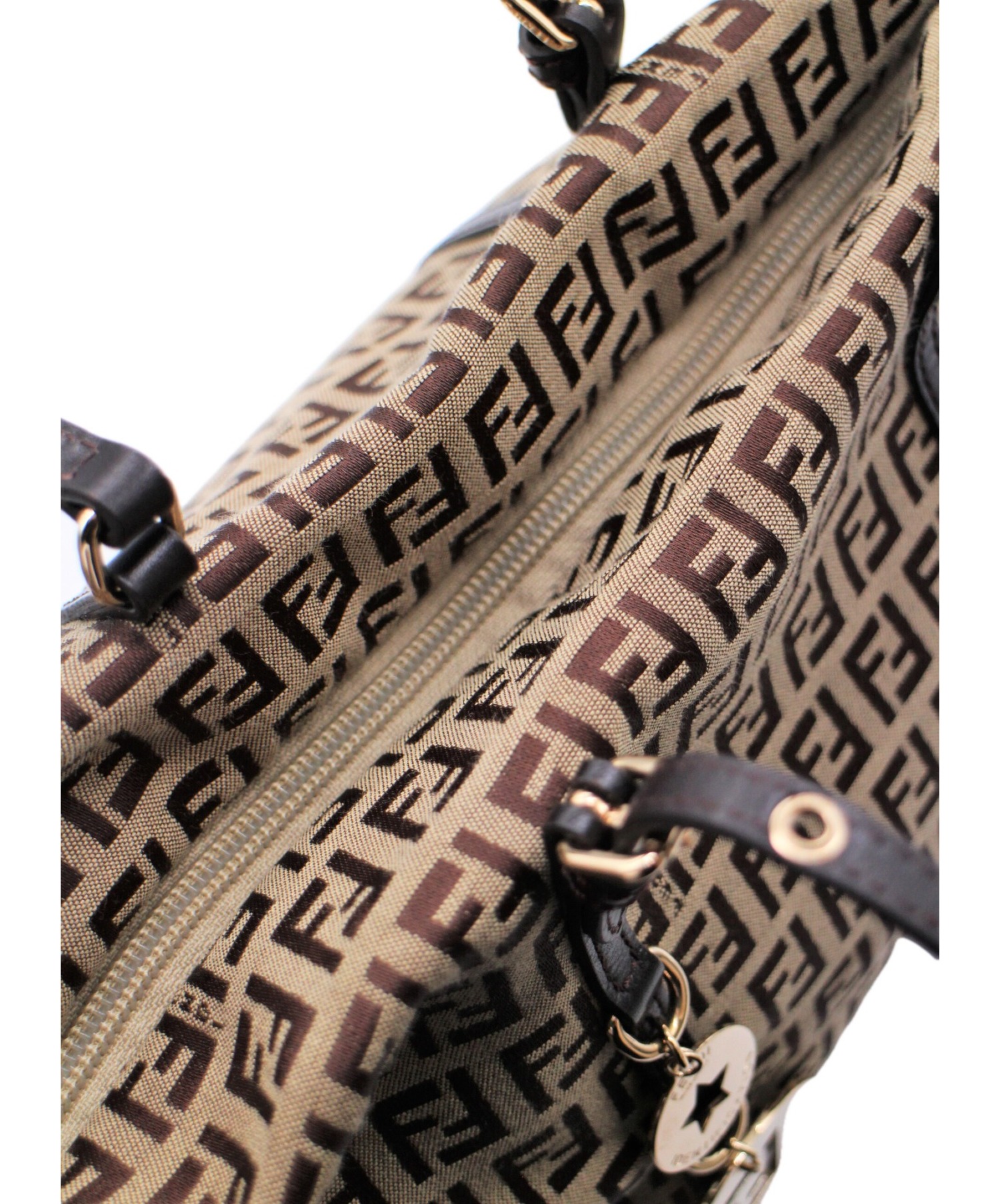 ✨FENDI✨フェンディ✨ズッキーノ柄✨ハンドバッグ✨3点セット✨バッグ✨ 12260810_1.jpg