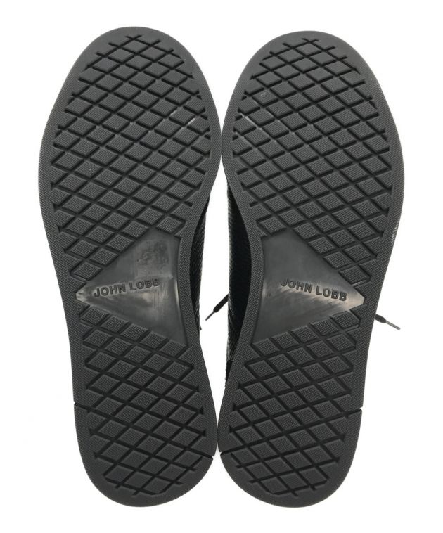 非売品ジョンロブJOHNLOBBレザーネームプレート 中古・古着通販】JOHN LOBB (ジョンロブ) レザースニーカー ブラック