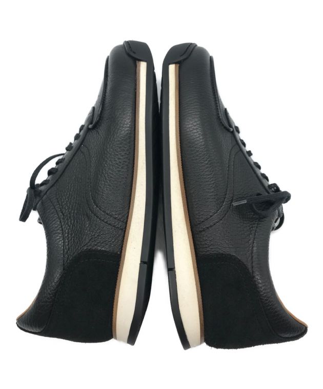 中古・古着通販】JOHN LOBB (ジョンロブ) レザースニーカー ブラック
