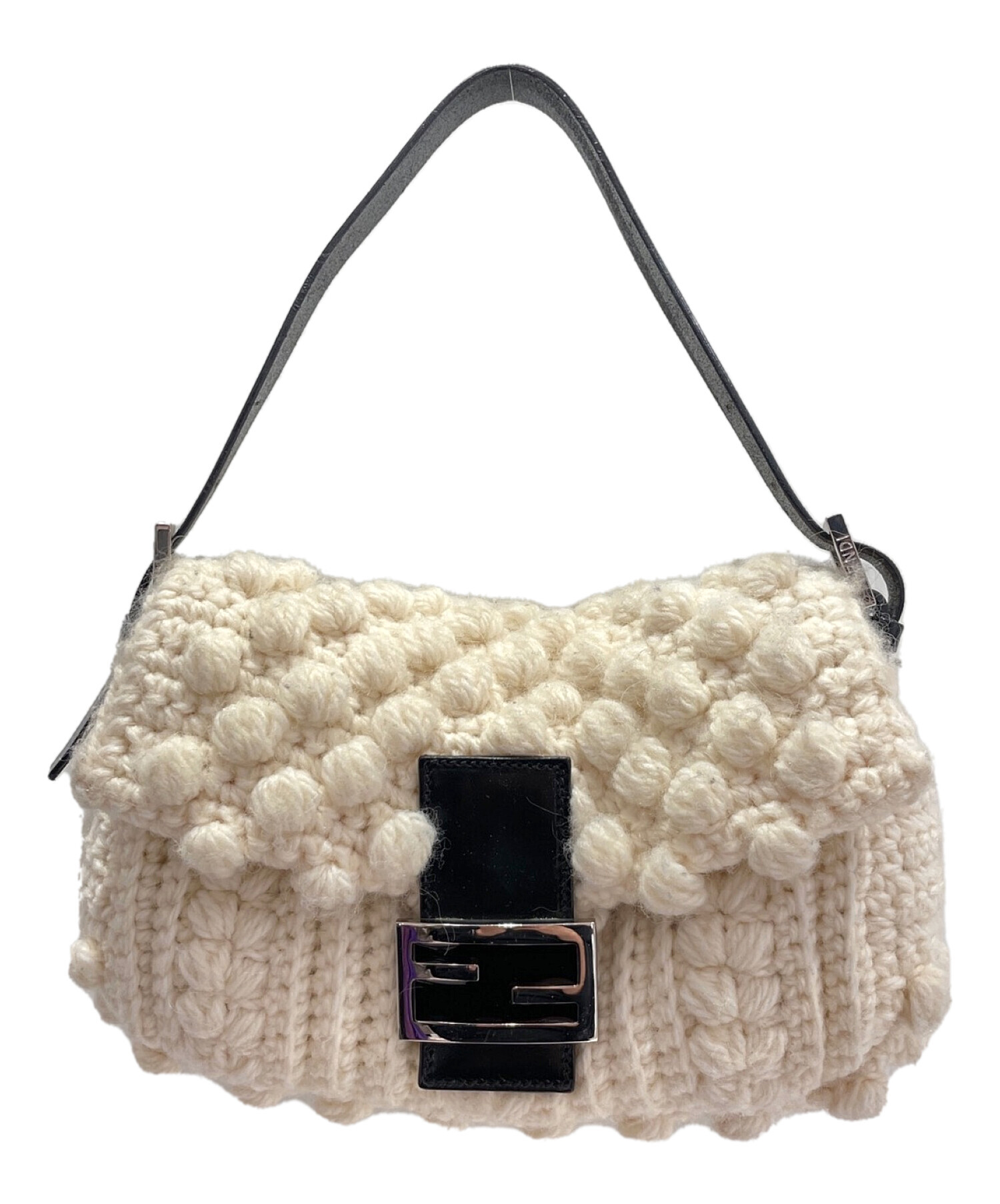 中古・古着通販】FENDI (フェンディ) マンマバケット ホワイト サイズ 