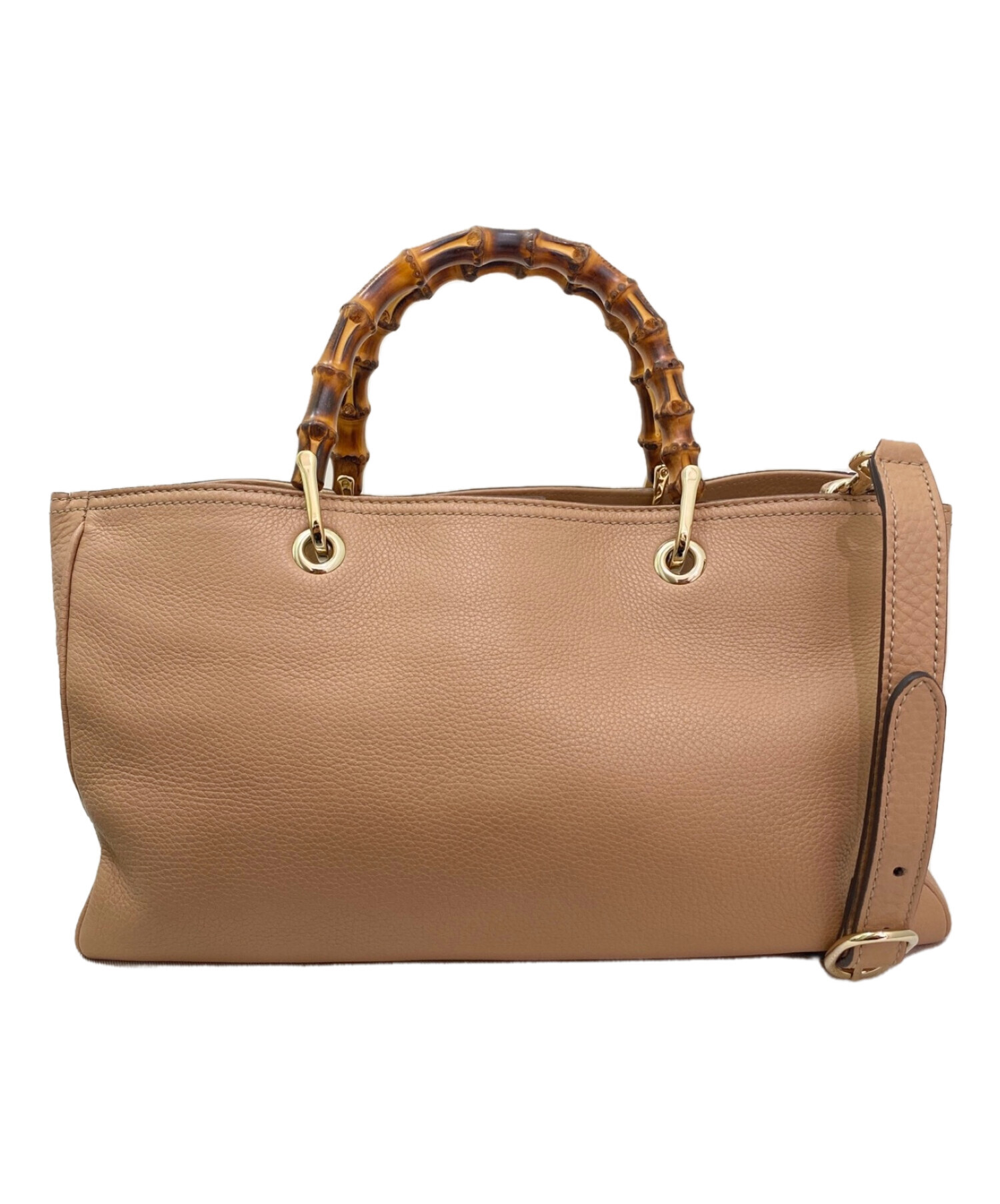 中古・古着通販】GUCCI (グッチ) バンブーショッパートートバッグ 