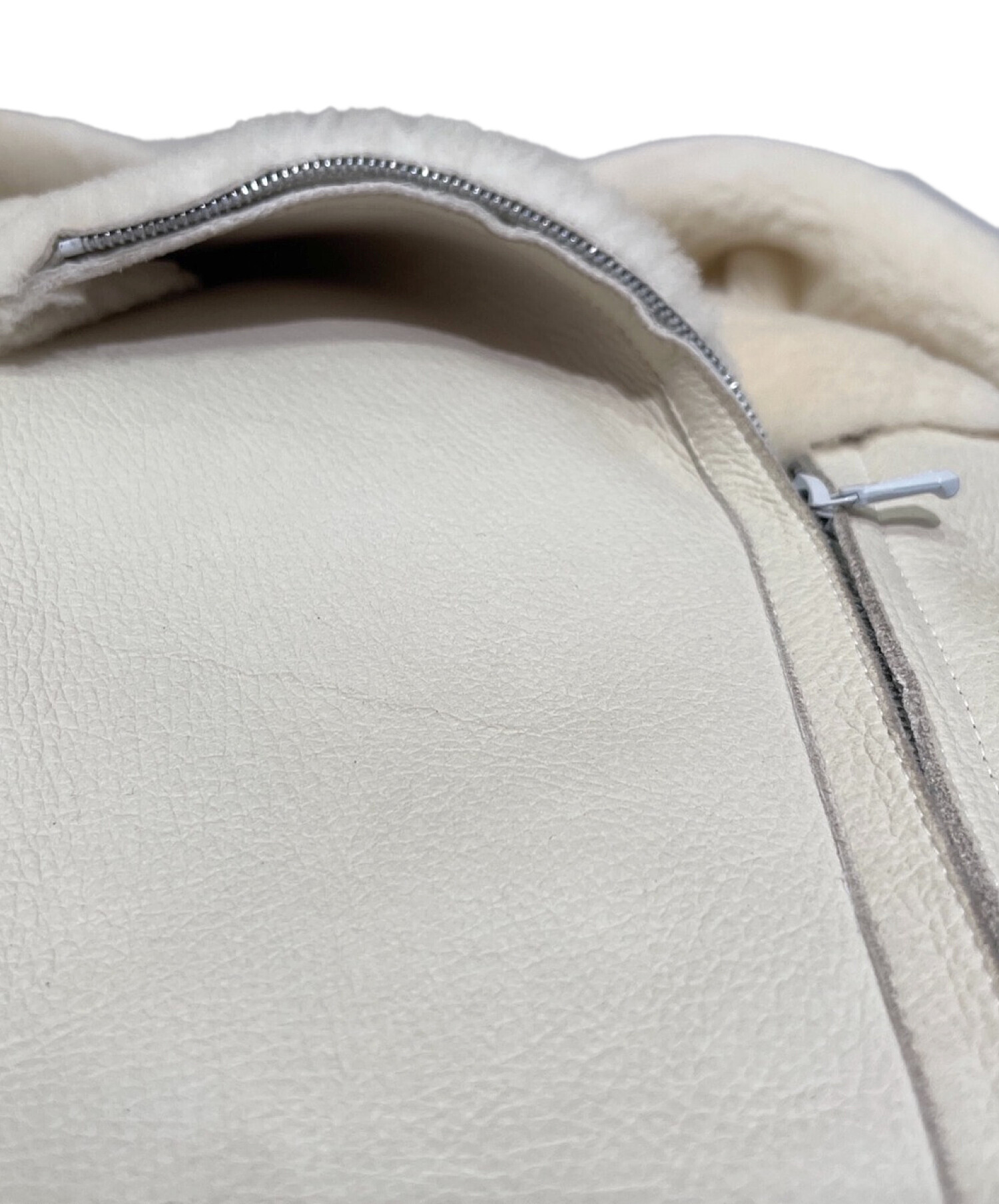 中古・古着通販】CHANEL (シャネル) ムートンレザージャケット