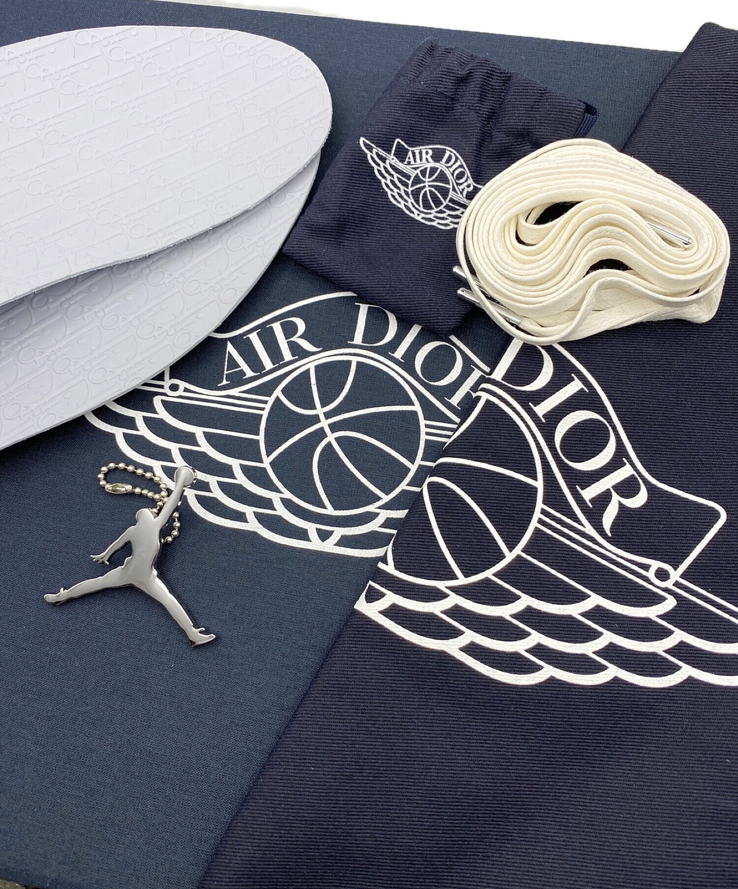 ディオール  ナイキ サイズ:52  20AW  033C103A4805 AIR DIOR エアディオールシルクハーフパンツ 中古 SB01 中古・古着通販】Dior × Nike Air Jordan (ディオール × エア