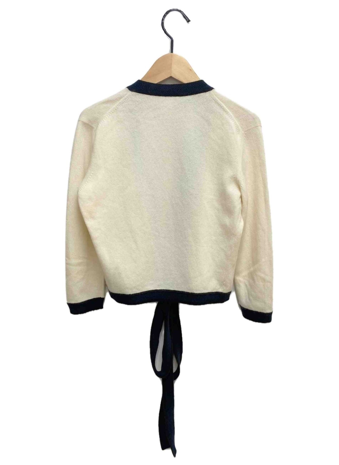 中古・古着通販】CHANEL (シャネル) リボンニットカーディガン 